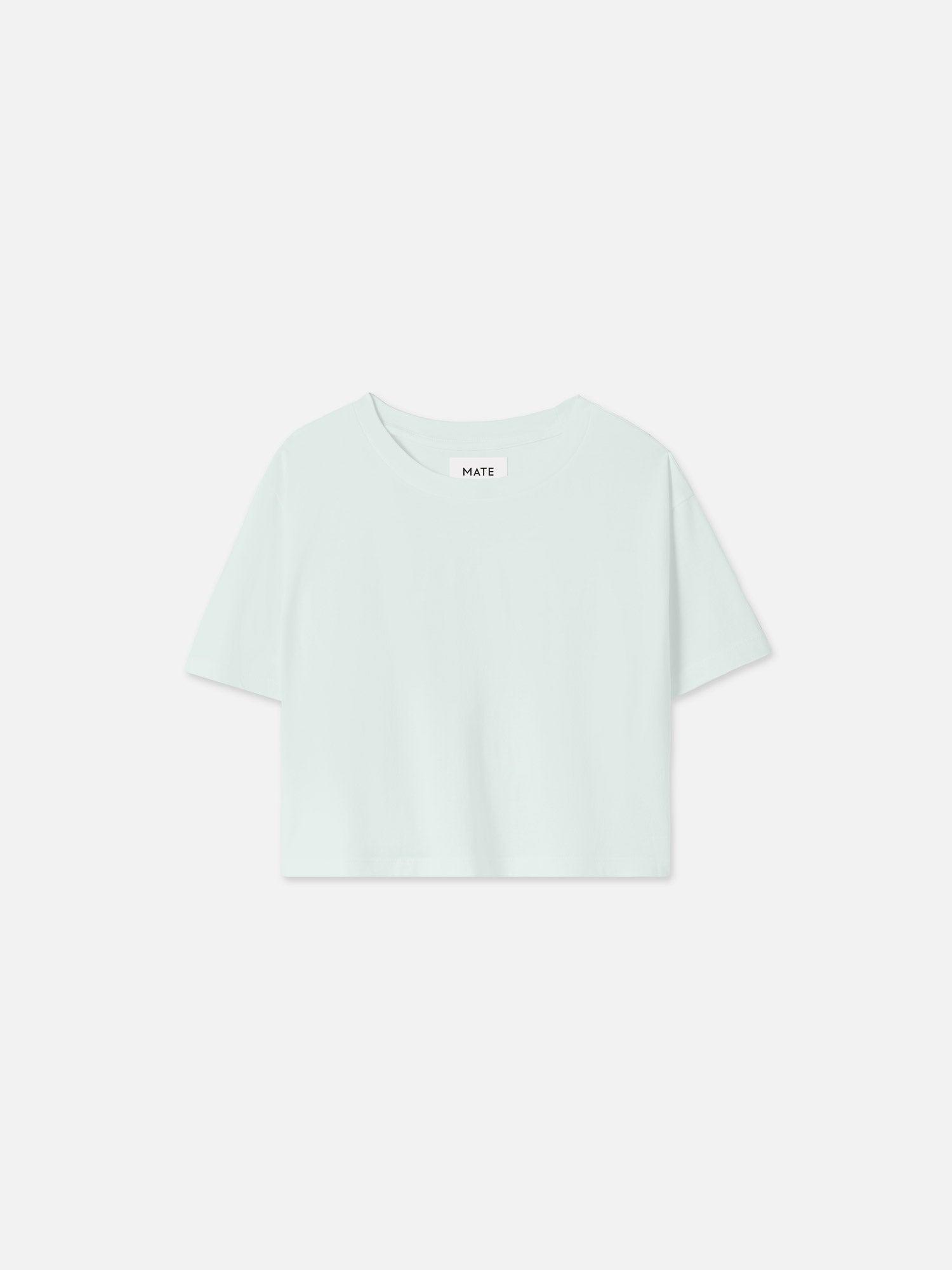 Organic Cotton Relaxed Crop Tee Female Product Image