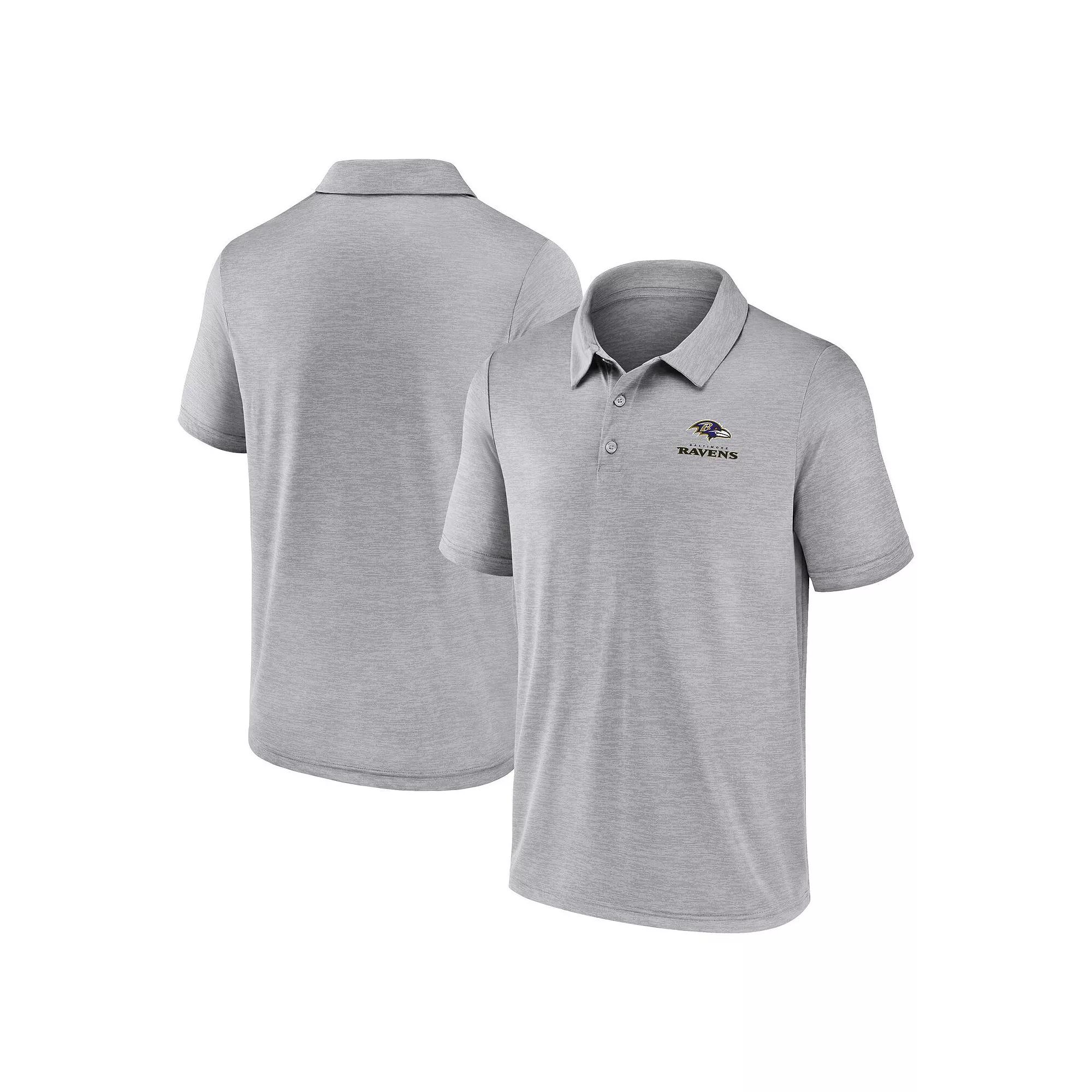 Men's Fanatics Gray Cincinnati Bengals Making Waves Polo, Size: 3XL, Grey Product Image