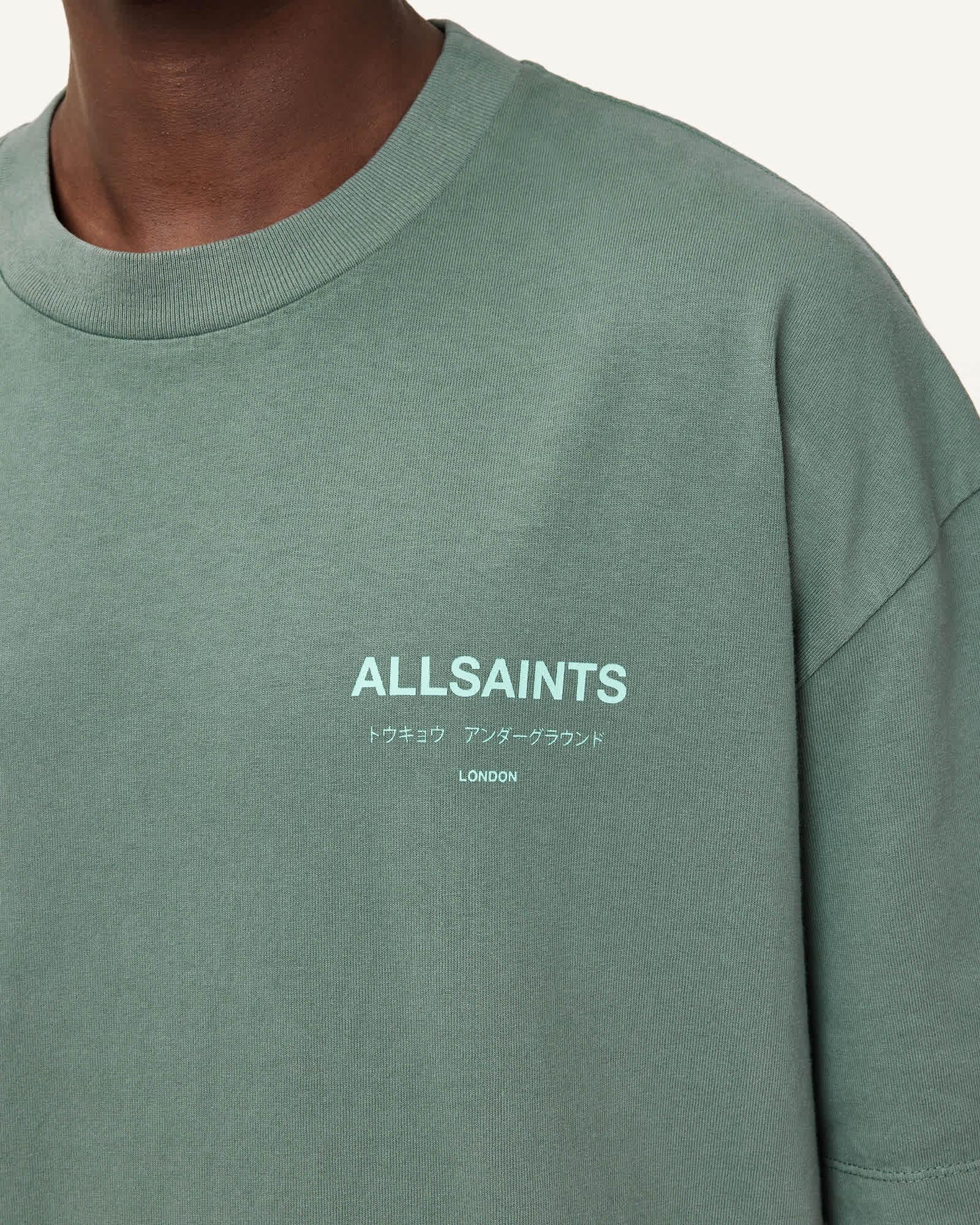 Underground Oversized Crew Neck T-Shirt Product Image