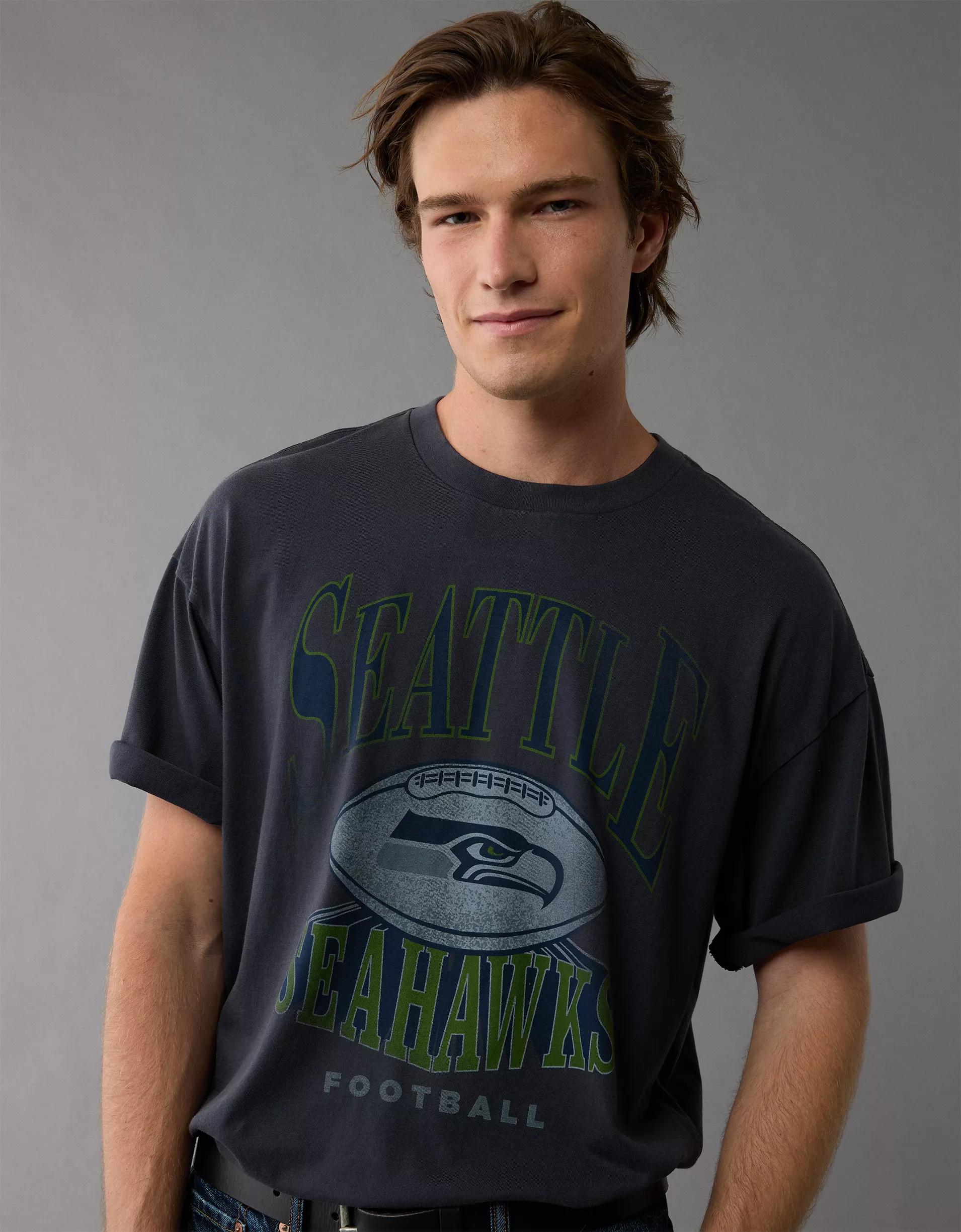 AE Boxy NFL Seattle Seahawks Graphic T-Shirt Product Image