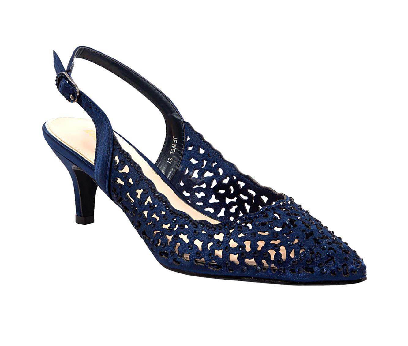 Women's Lady Couture Jewel Slingback Pumps Product Image