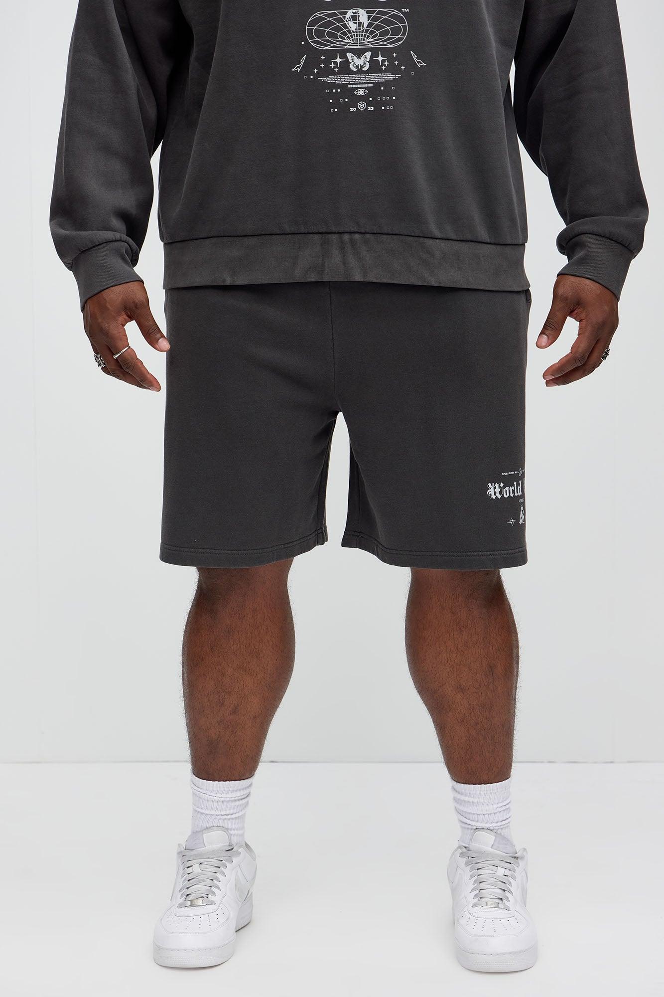 Worldwide Projection Sweatshorts - Black Product Image