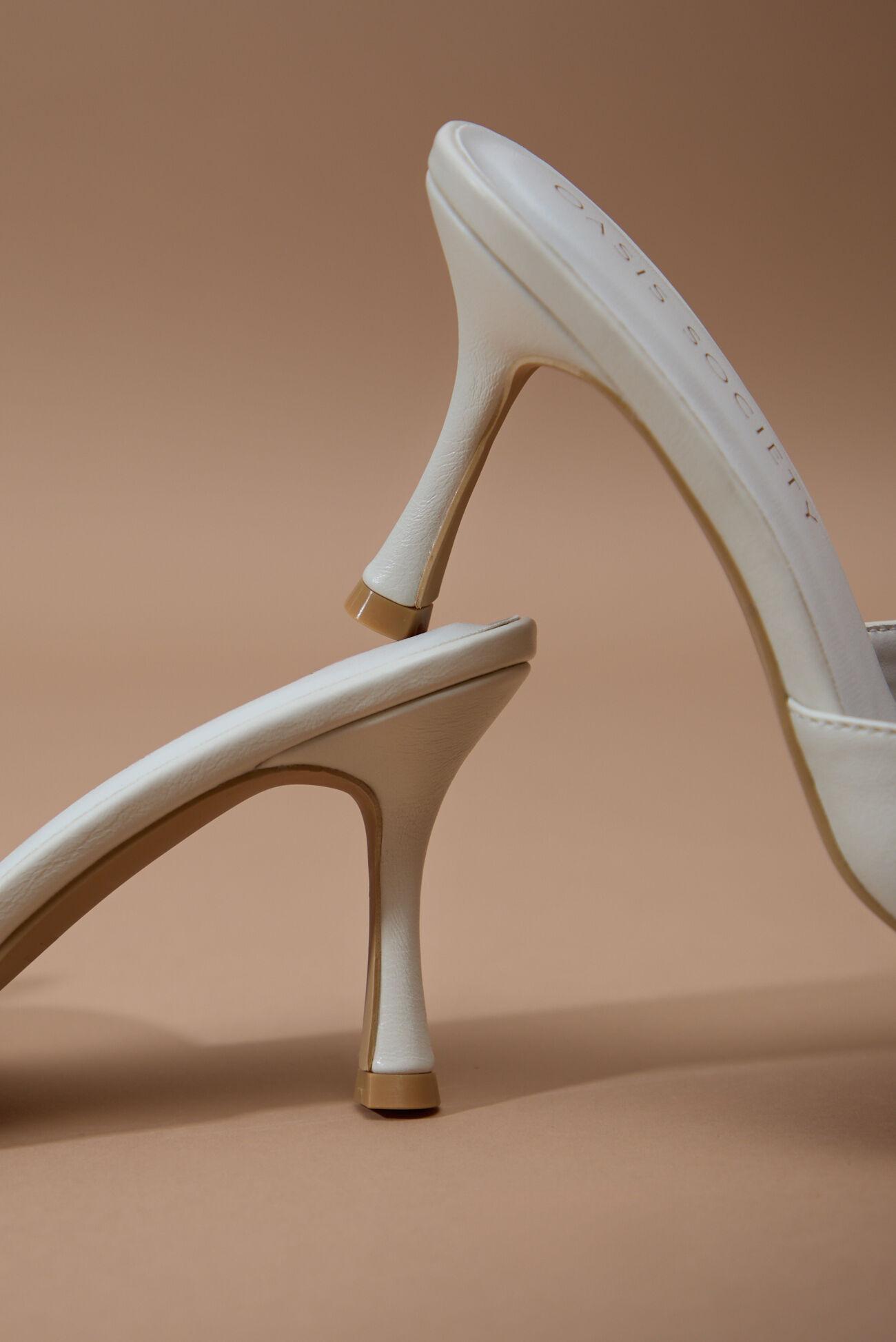 The White Jane Bow Heel Product Image