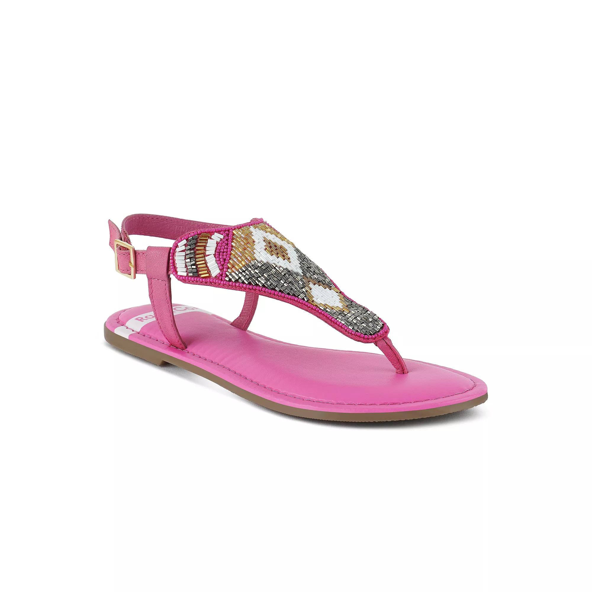 Rag & Co Chitra Women's Sandals, Size: 9.5, Pink Product Image
