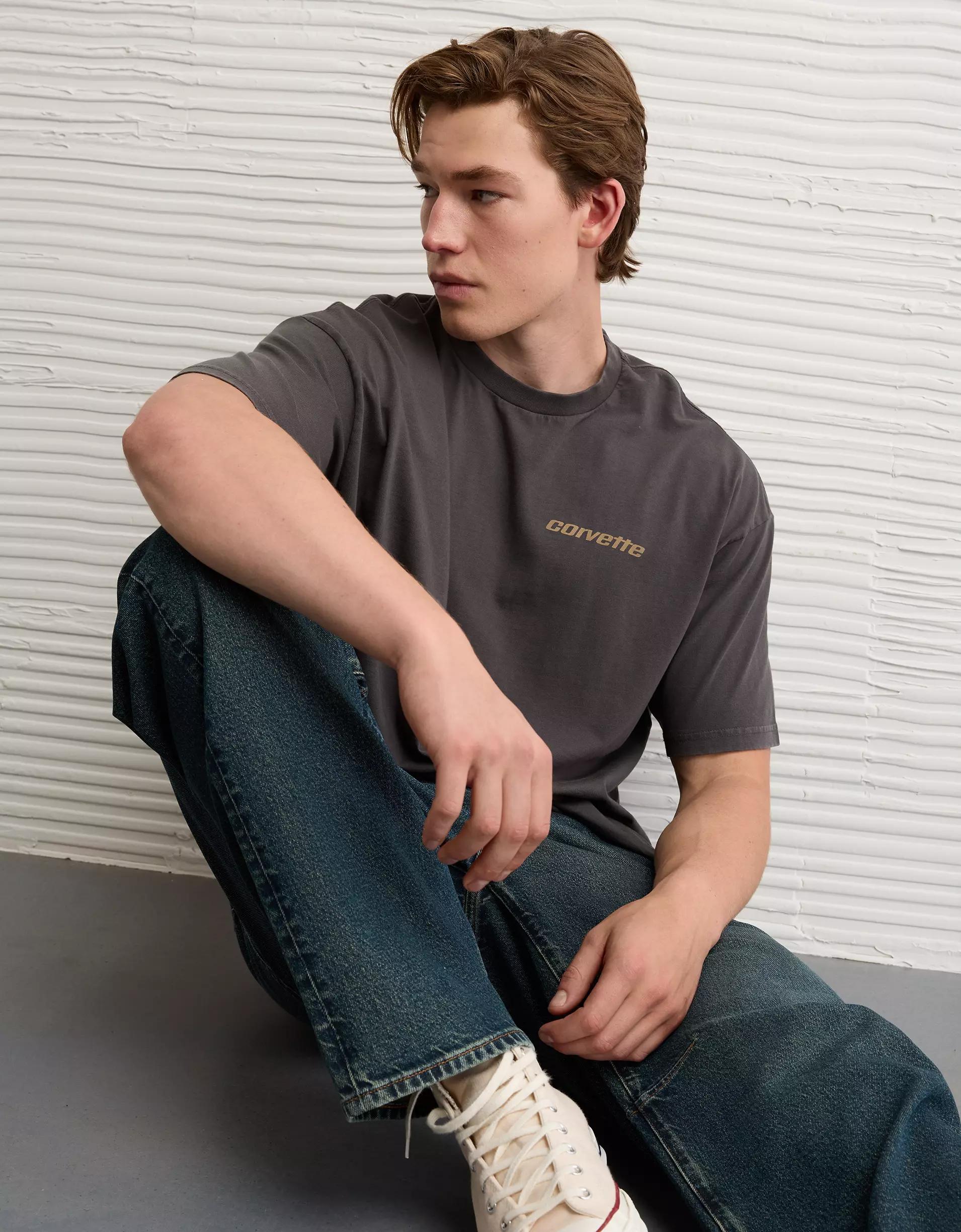 AE Boxy Corvette Graphic T-Shirt Product Image