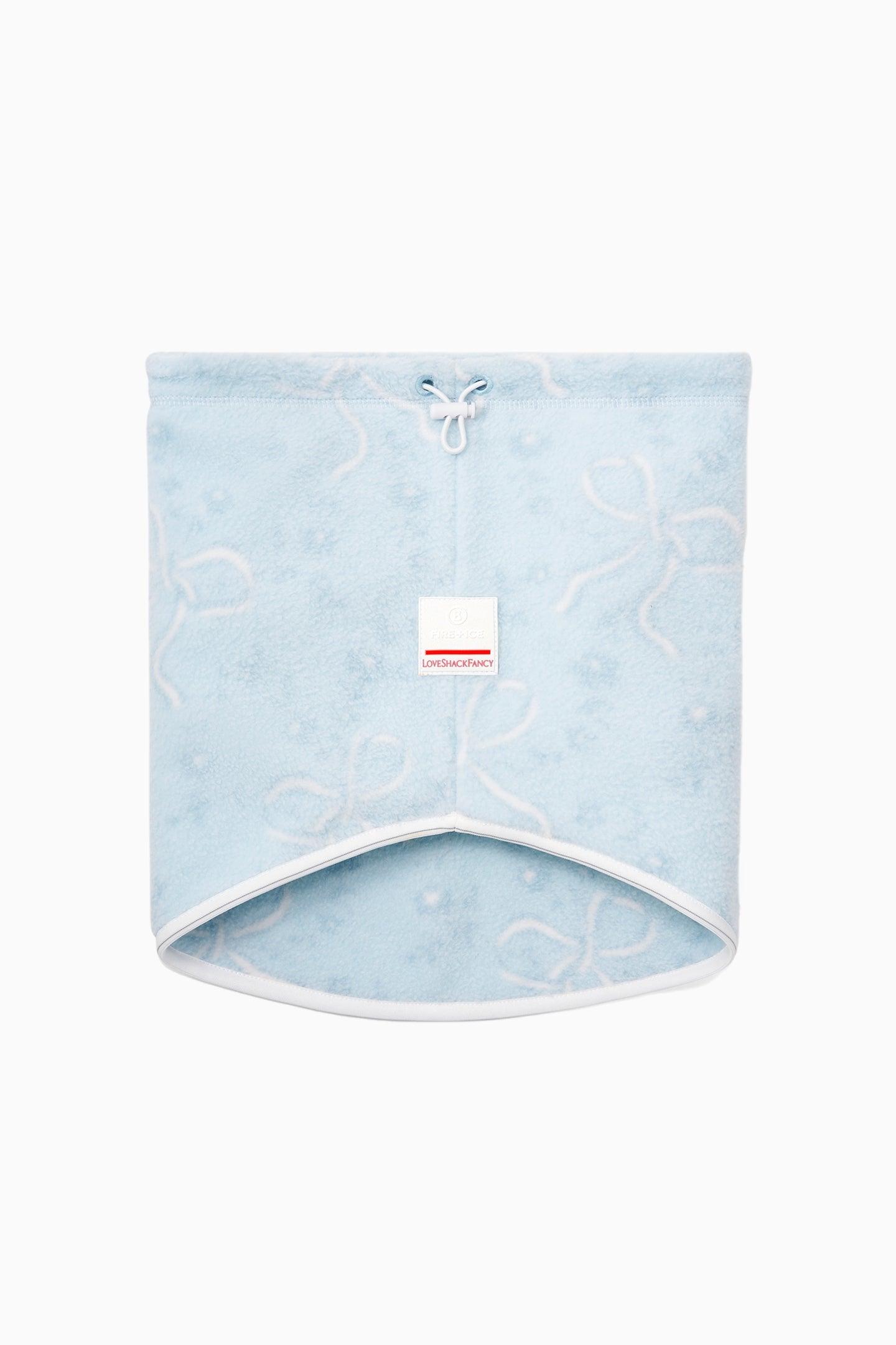 BOGNER FIRE+ICE x LoveShackFancy Arian Neck Gaiter - HOT PINK BABY / O/S Product Image