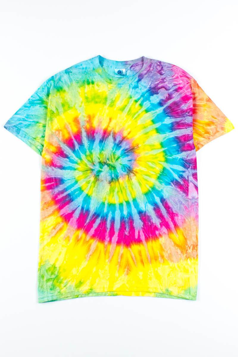 Rainbow Burst Tie Dye Shirt Product Image