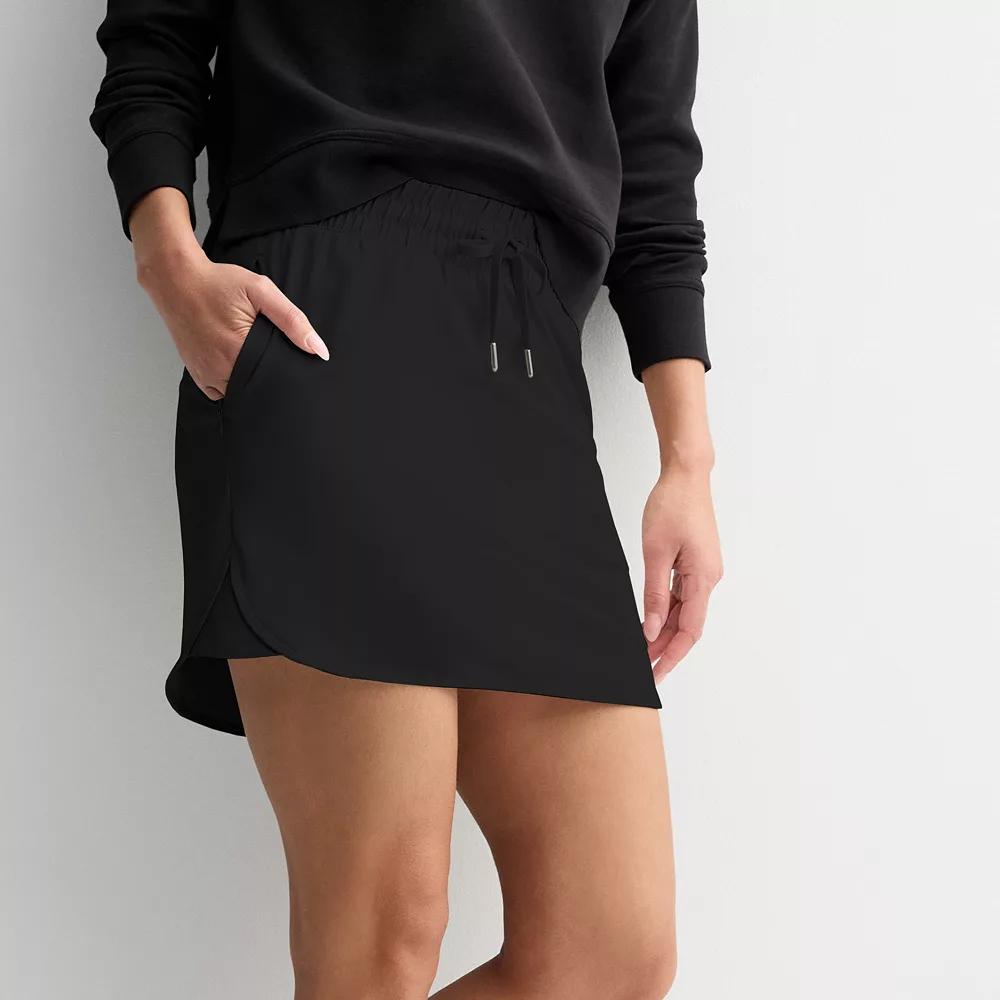 Women's Tek Gear® Woven Core Skort, Size: XXL, Mineral Black Product Image