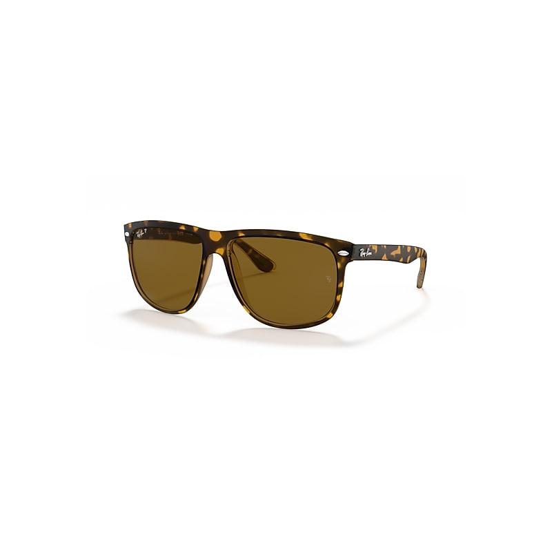 Ray-Ban Boyfriend Sunglasses Frame Brown Lenses Polarized Product Image