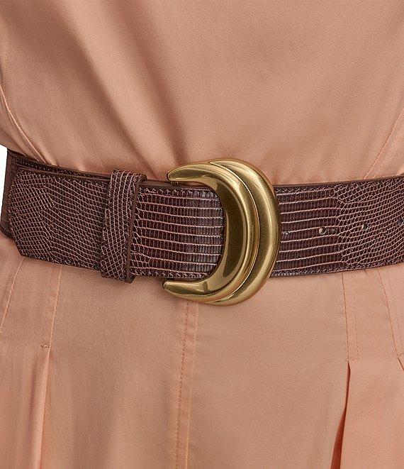 Donna Karan Square Neck Belted A-Line Midi Dress Product Image