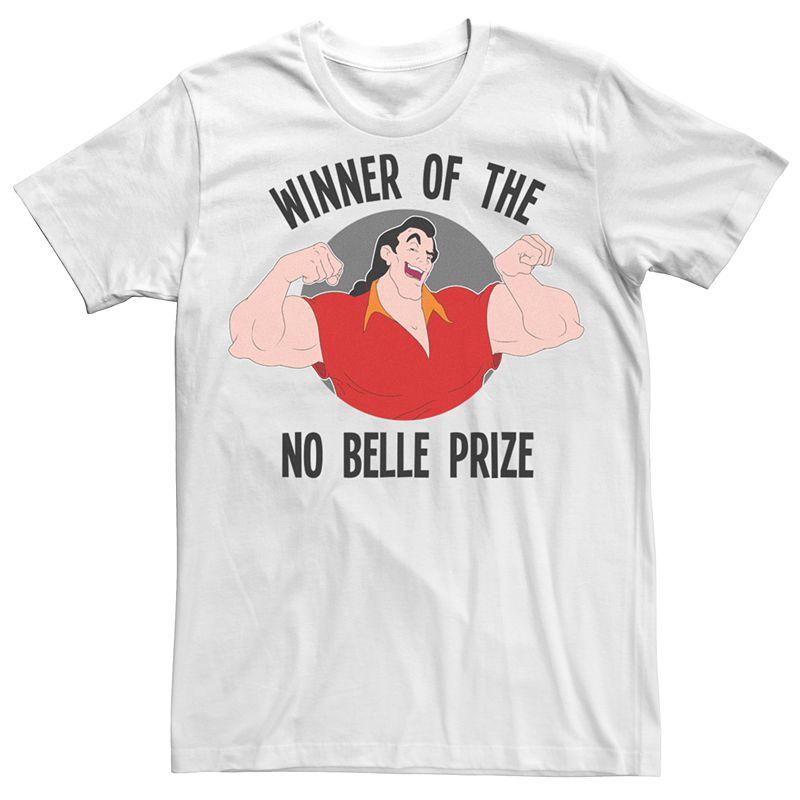 Men's Disney's Beauty and the Beast Gaston No Belle Prize T-Shirt,  Product Image