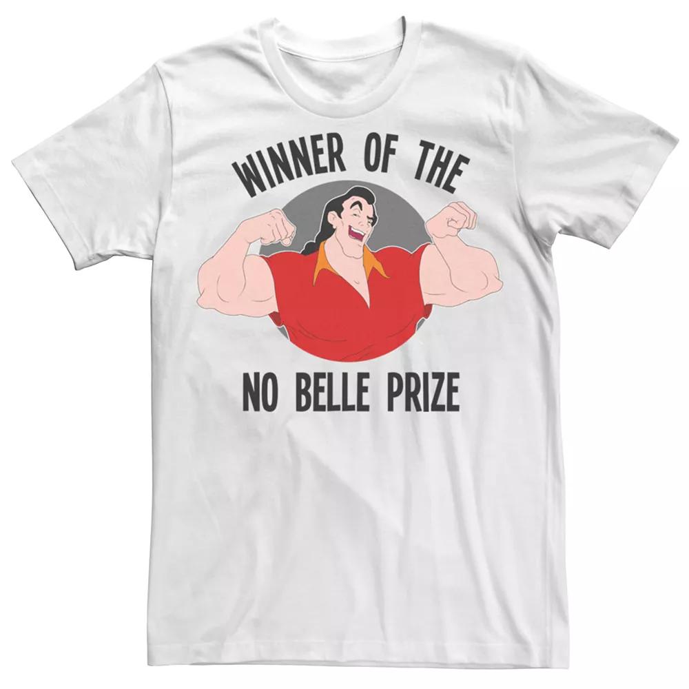 Men's Disney's Beauty and the Beast Gaston No Belle Prize T-Shirt,  Product Image