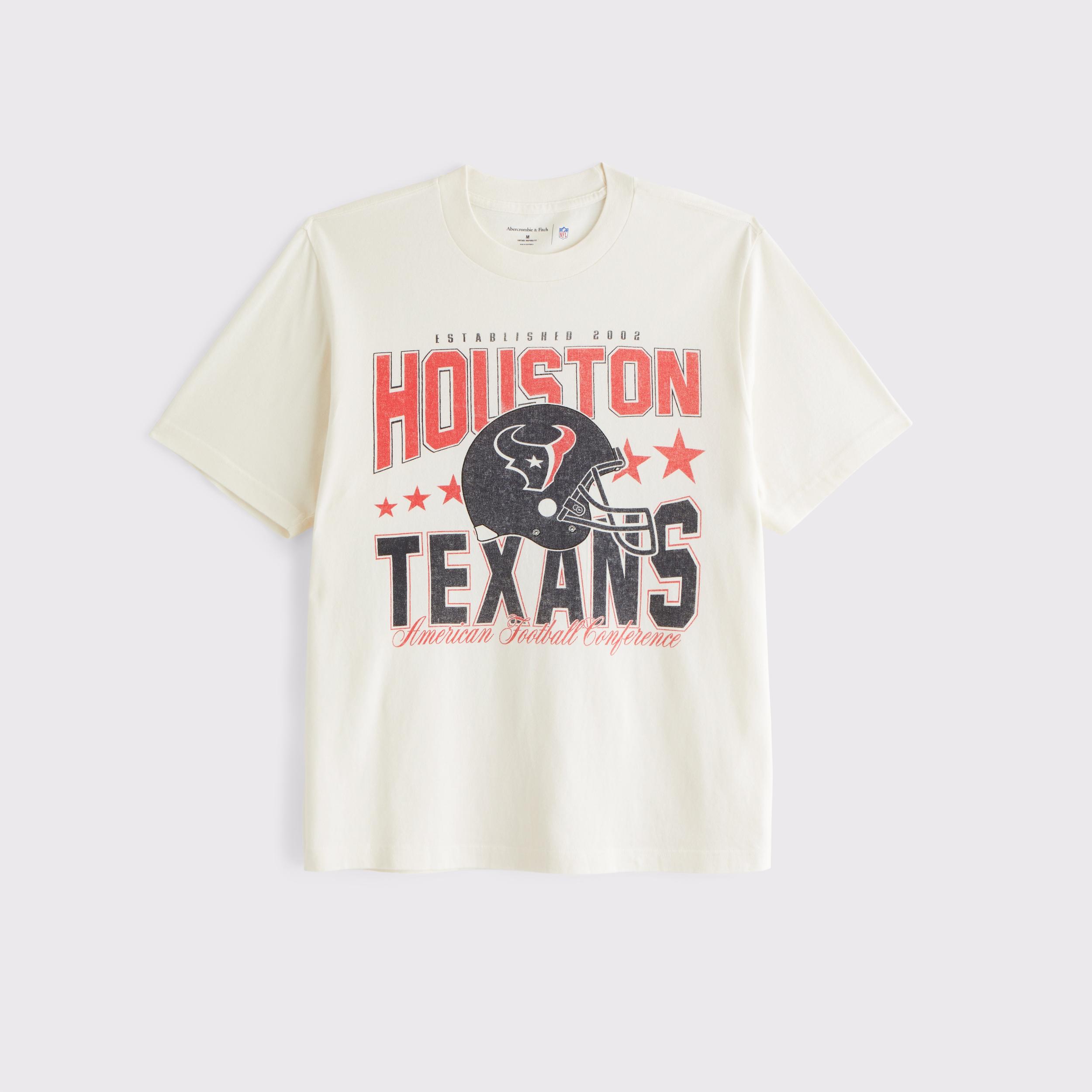 Houston Texans Vintage-Inspired Graphic Tee Product Image