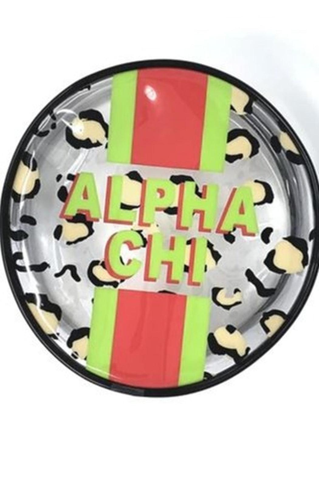 Sorority Cheetah Stripe Cosmetic Bag Product Image