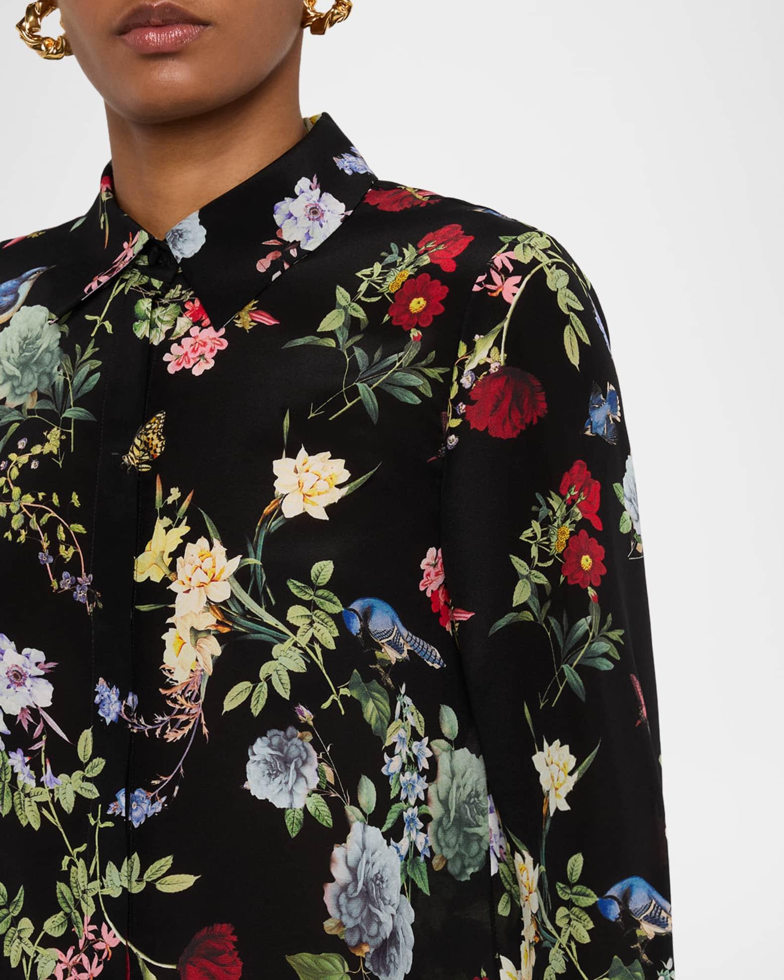 Venus Floral Willa Placket Top Product Image