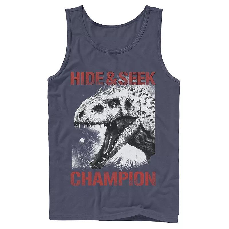 Men's Jurassic World Indominus Hide & Seek Champ Graphic Tank Top,  Product Image
