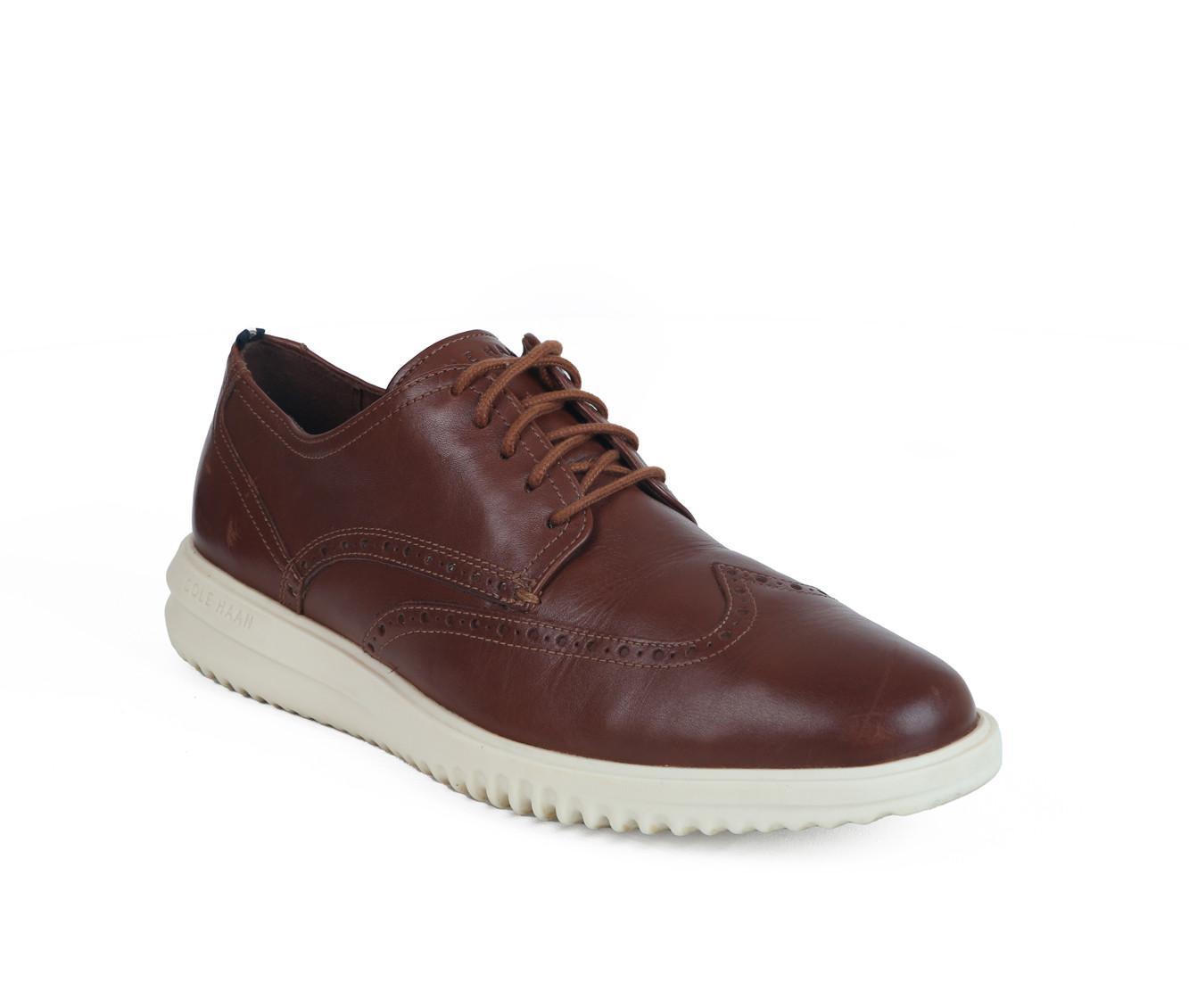 Men's Cole Haan Grand Wingtip Oxford Dress Shoes Product Image