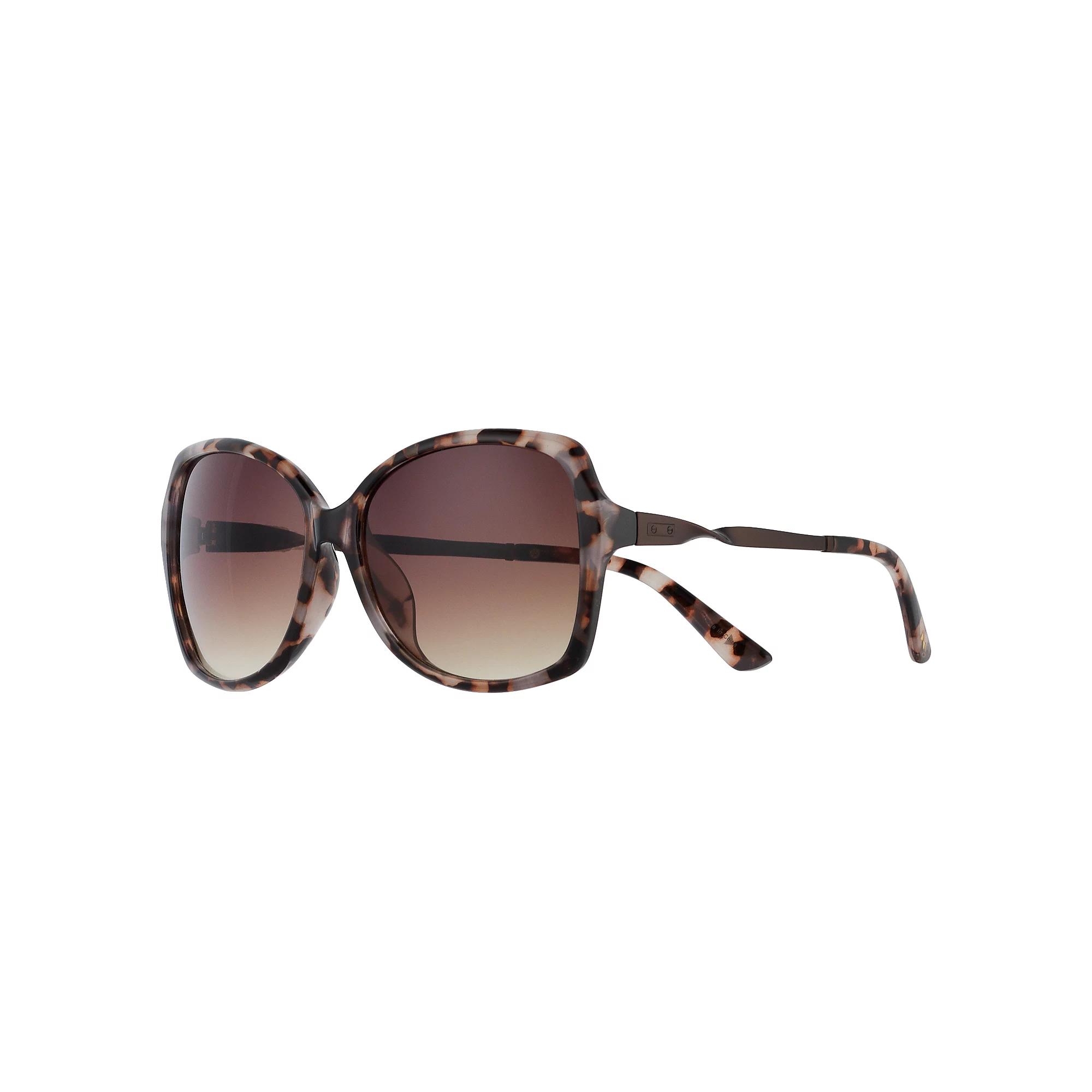 Women's LC Lauren Conrad Lakeshore Medium Rectangle Sunglasses,  Product Image