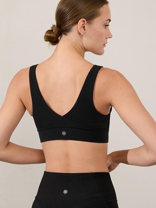 Breathe Rib Longline Sports Bra A-C Product Image