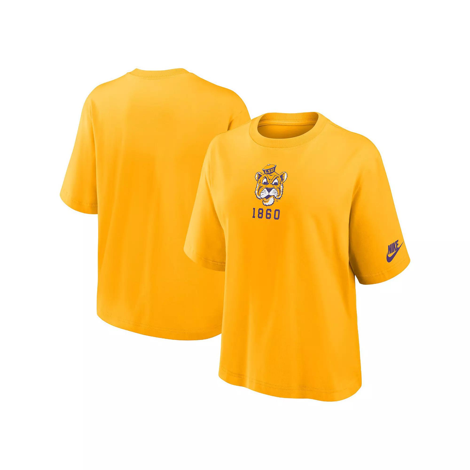 Women's Nike Carolina Blue North Carolina Tar Heels Boxy Legacy Established T-Shirt, Size: XL Product Image