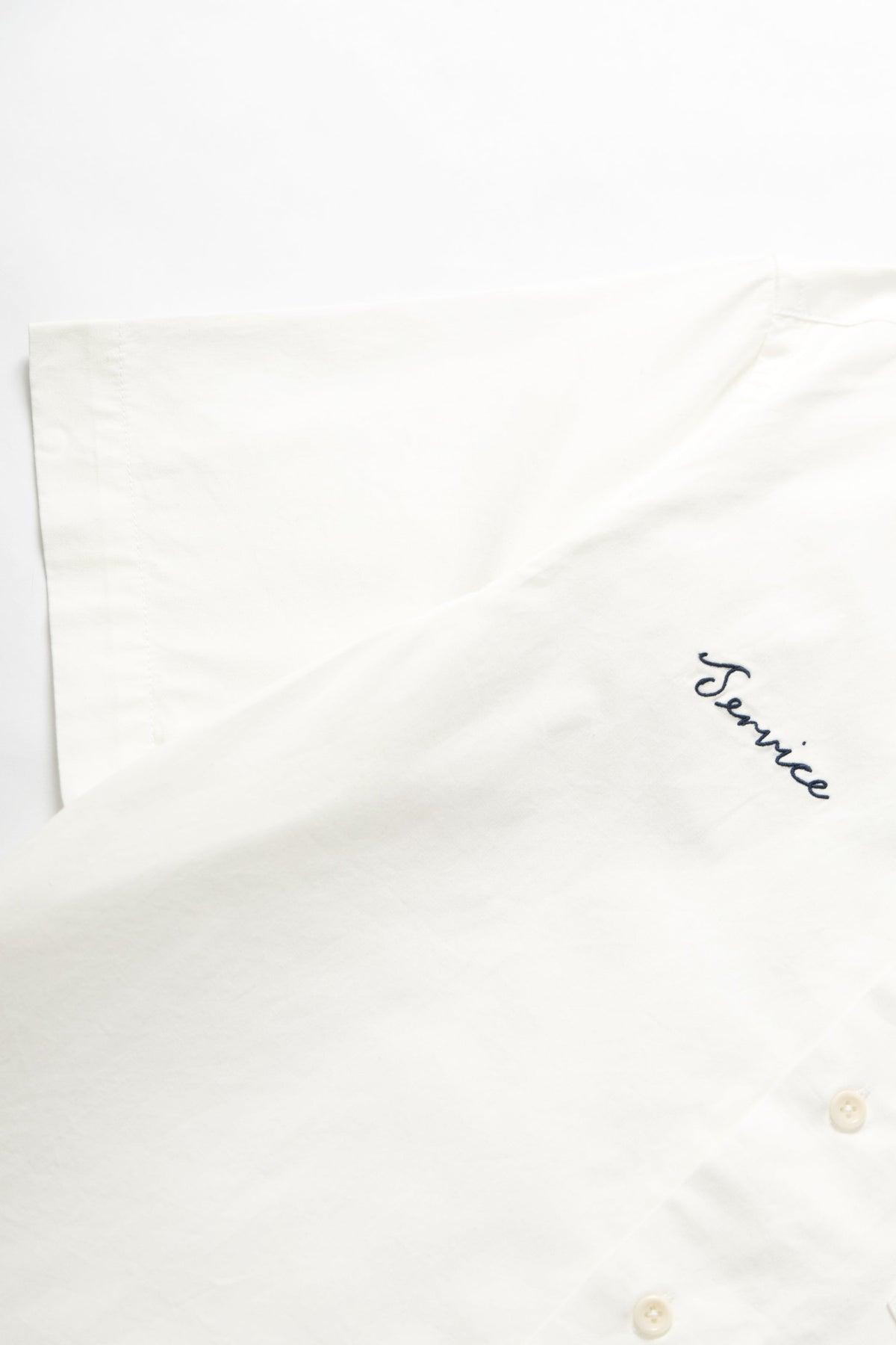 Service Works - Light Twill Necessities Short Sleeve Shirt - Off White Product Image