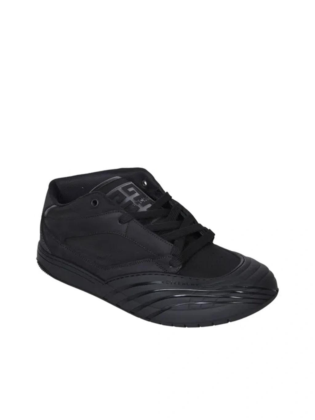 Black Skate Nubuck Sneakers Product Image