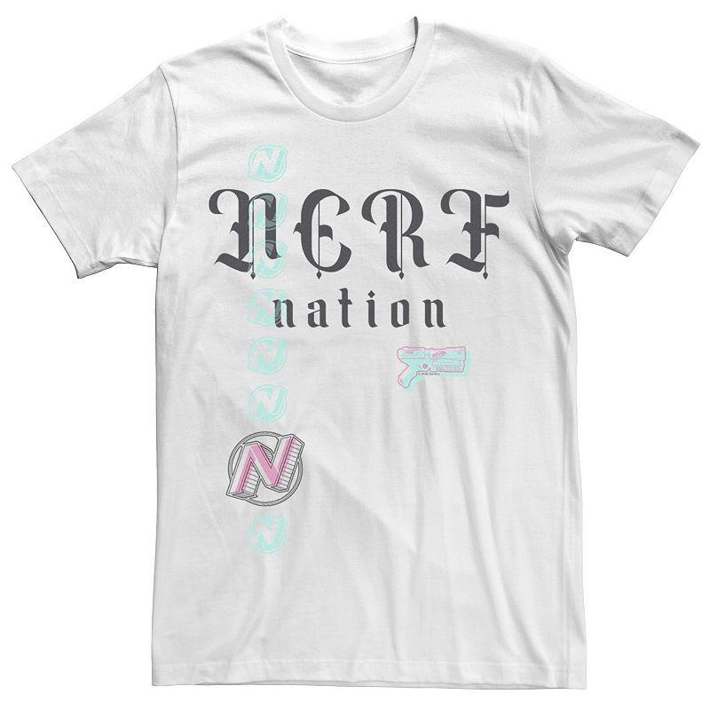 Men's Nerf Nation Logo Text Tee,  Product Image