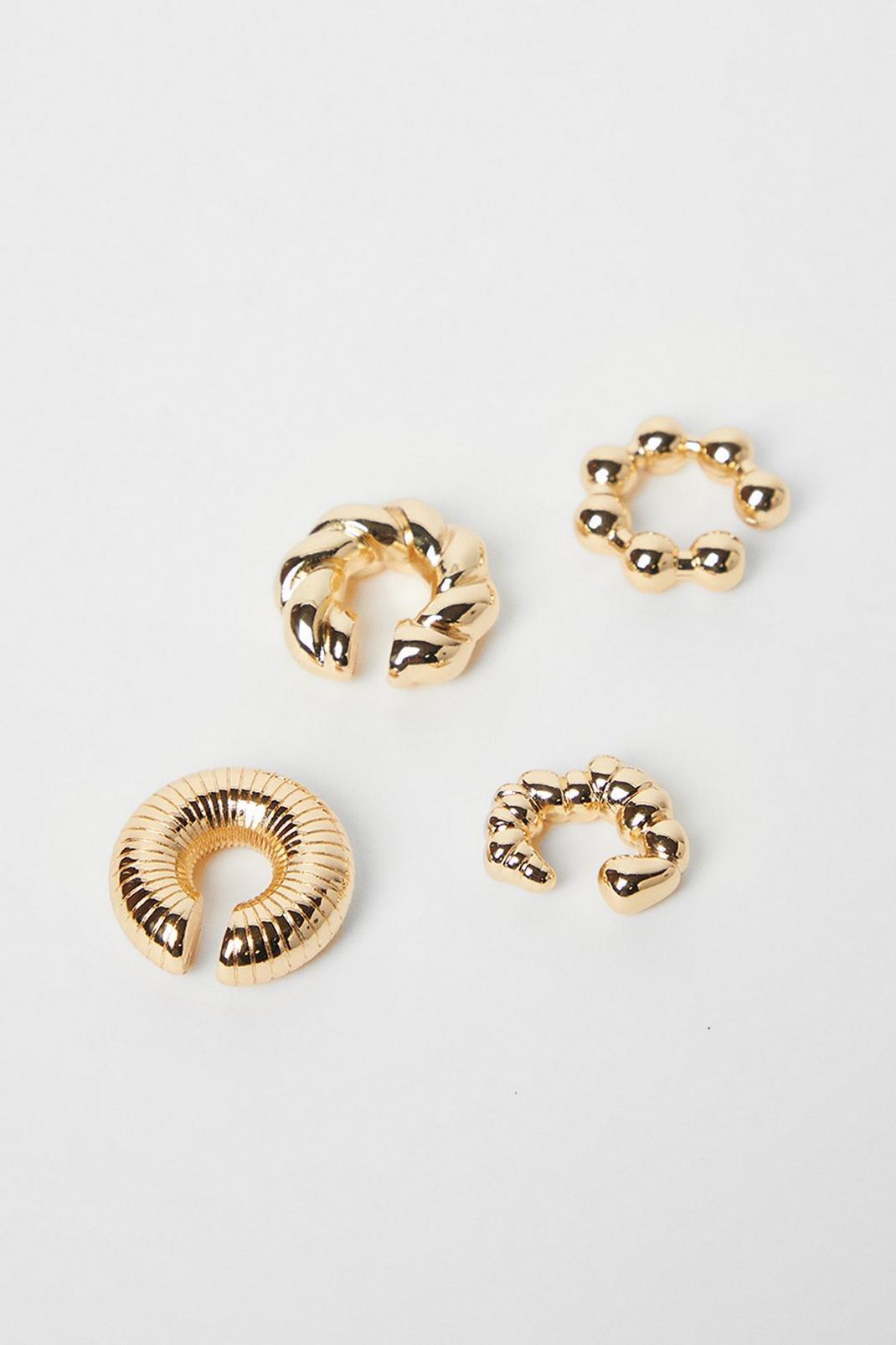 Chunky Textured Ear Cuffs Product Image