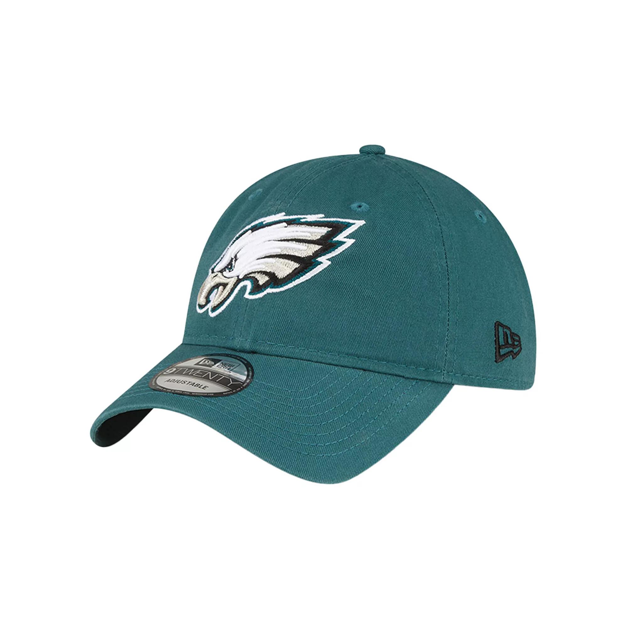Men's New Era Midnight Green Philadelphia Eagles Core Classic 9TWENTY Adjustable Hat Product Image