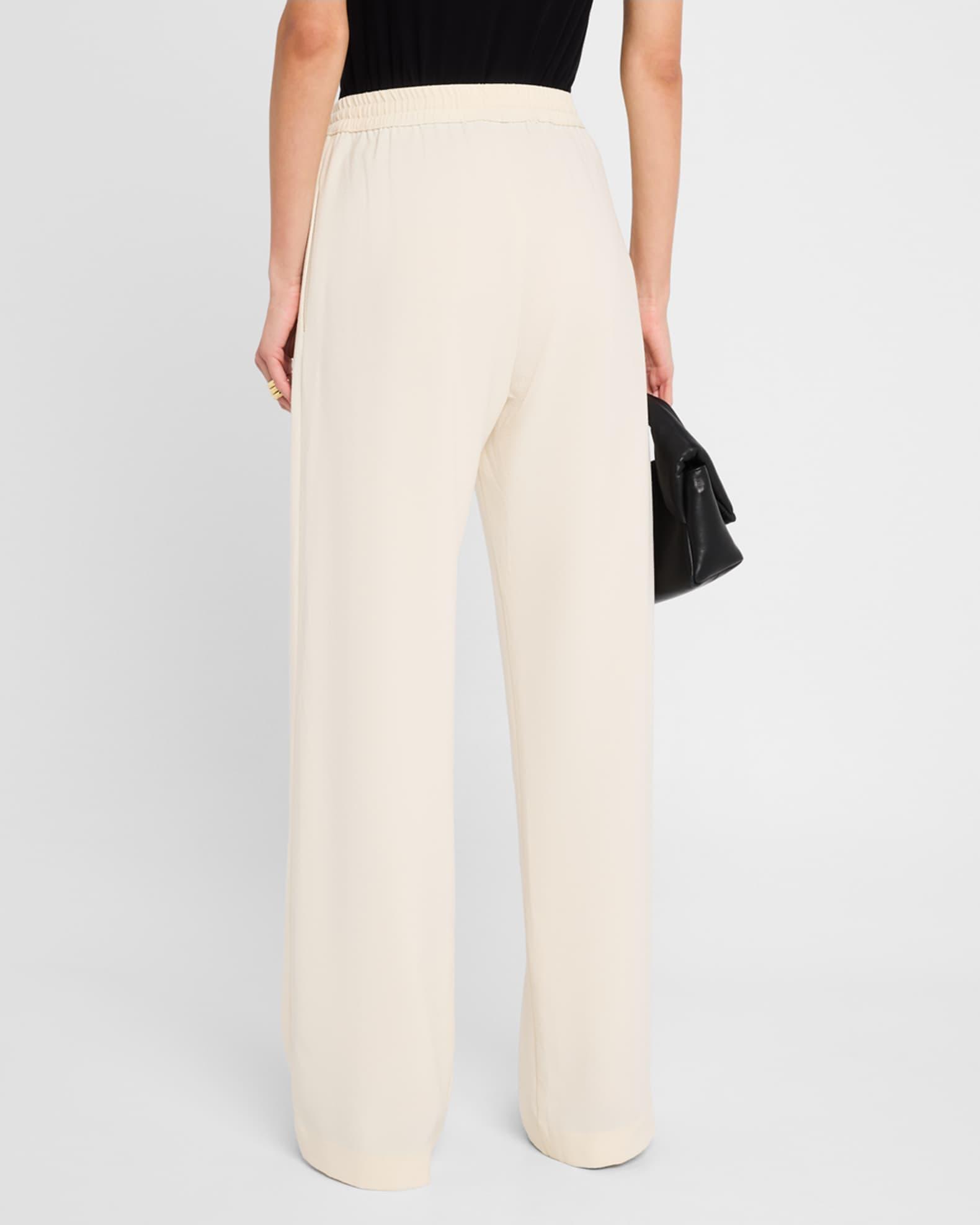 Crepe Drawstring Resort Pants Product Image