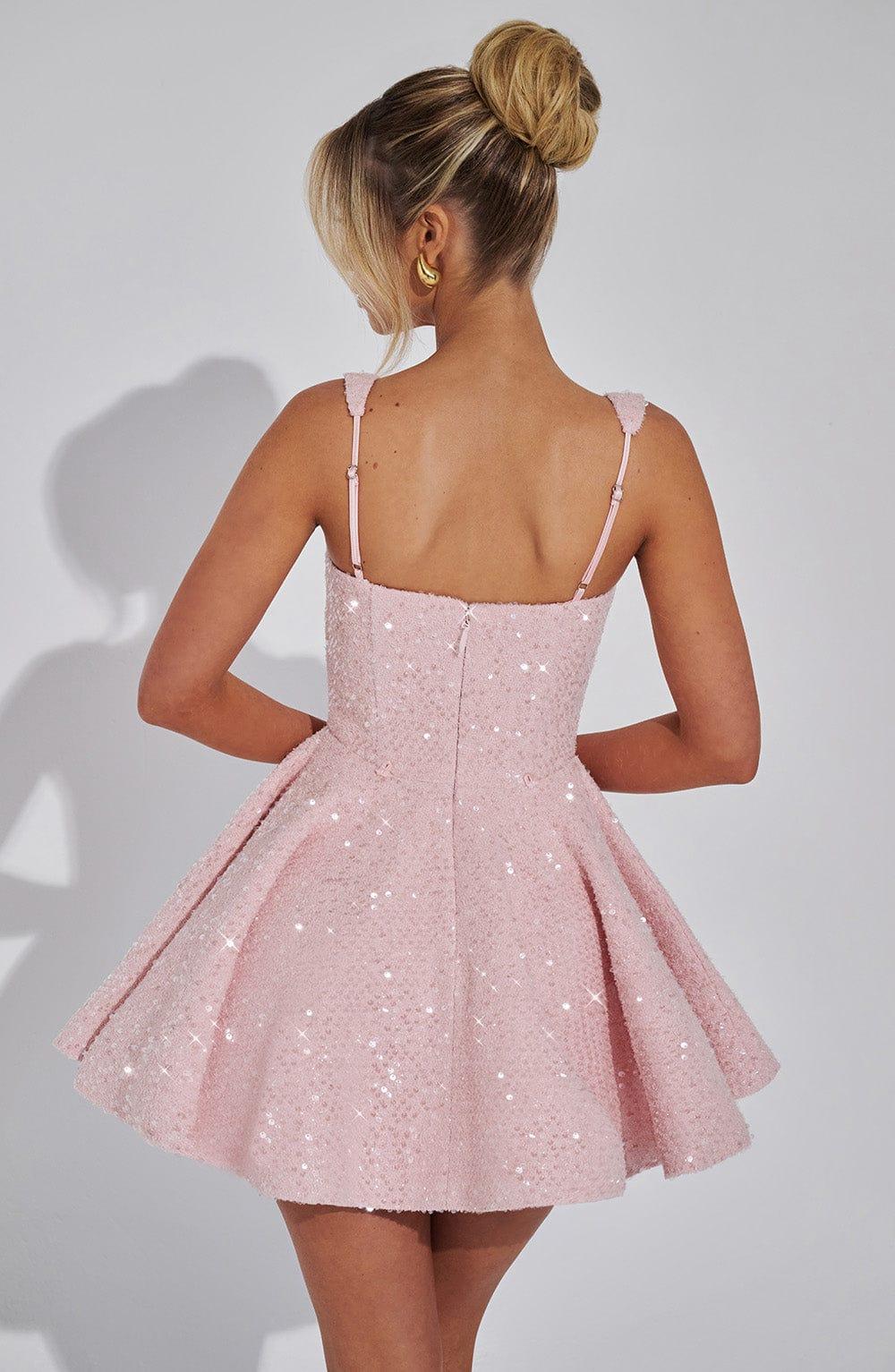 Dorothy Mini Dress - Blush Product Image