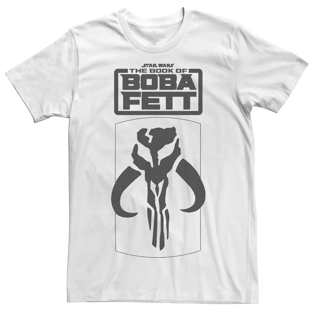 Men's Star Wars The Book Of Boba Fett Bantha Skull Stamp Tee, Size: XS, White Product Image