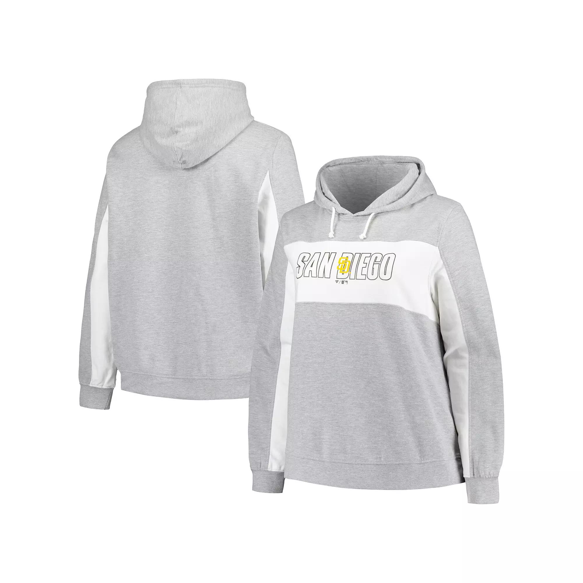 Women's Profile Heather Gray San Diego Padres Plus  Product Image