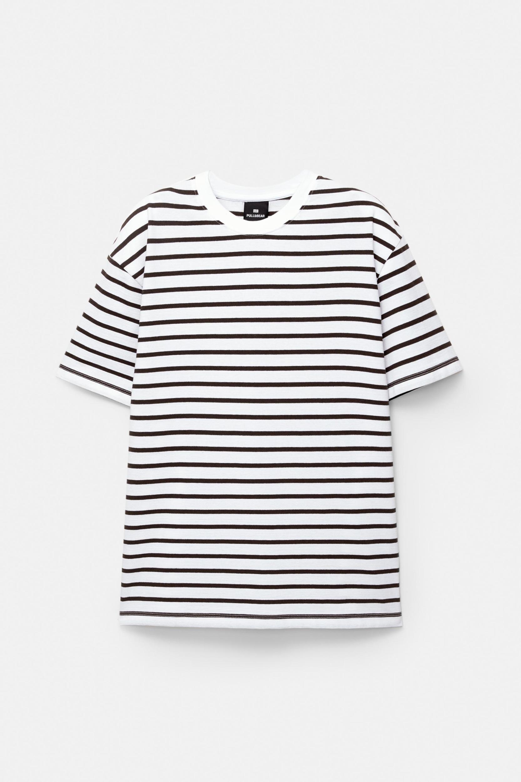 Striped short sleeve T-shirt Product Image