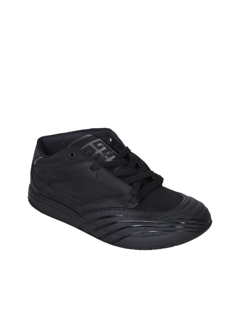 Black Skate Nubuck Sneakers Product Image