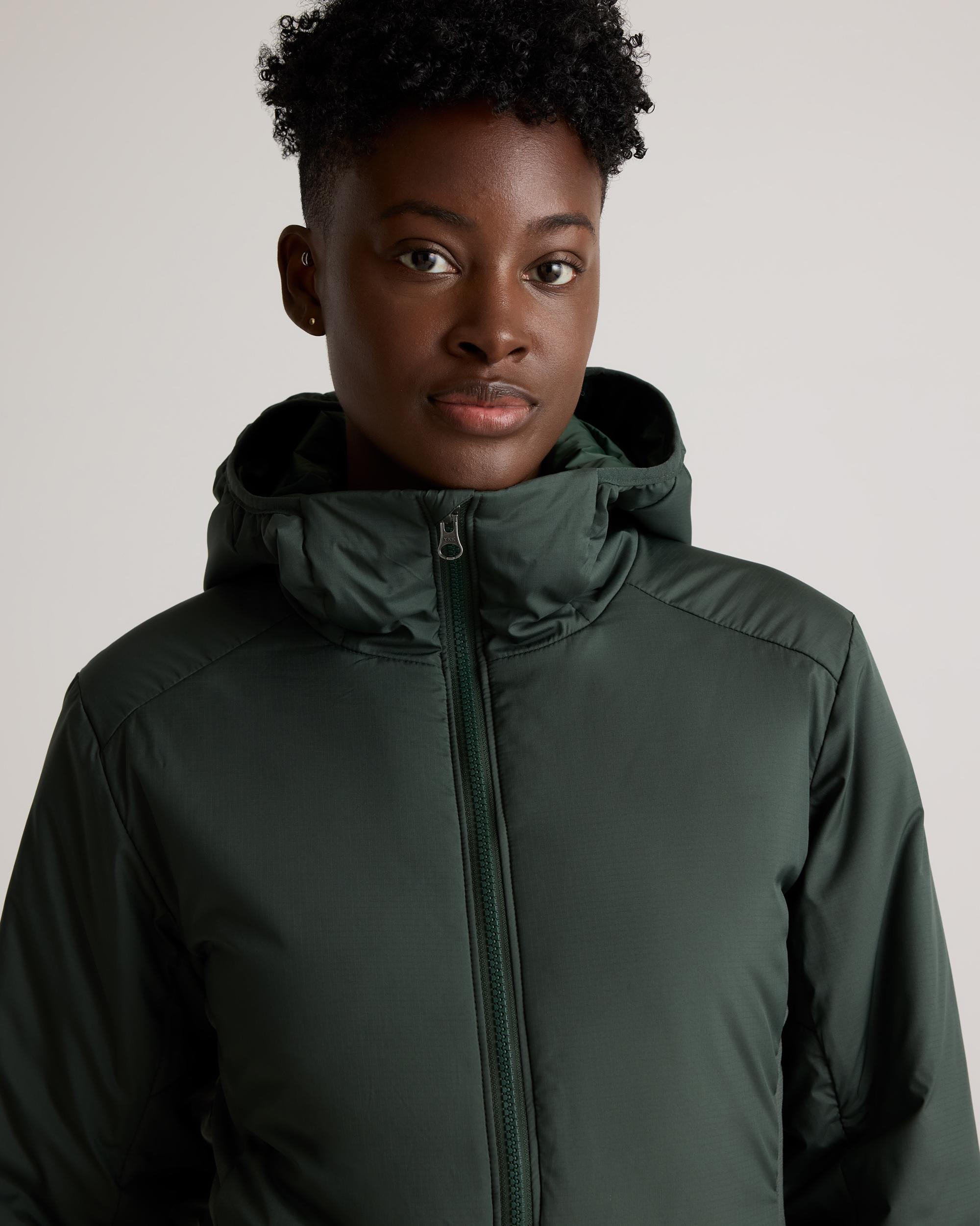 Quince | Women's Hybrid Insulated Lightweight Hooded Jacket 100% Polyester Product Image