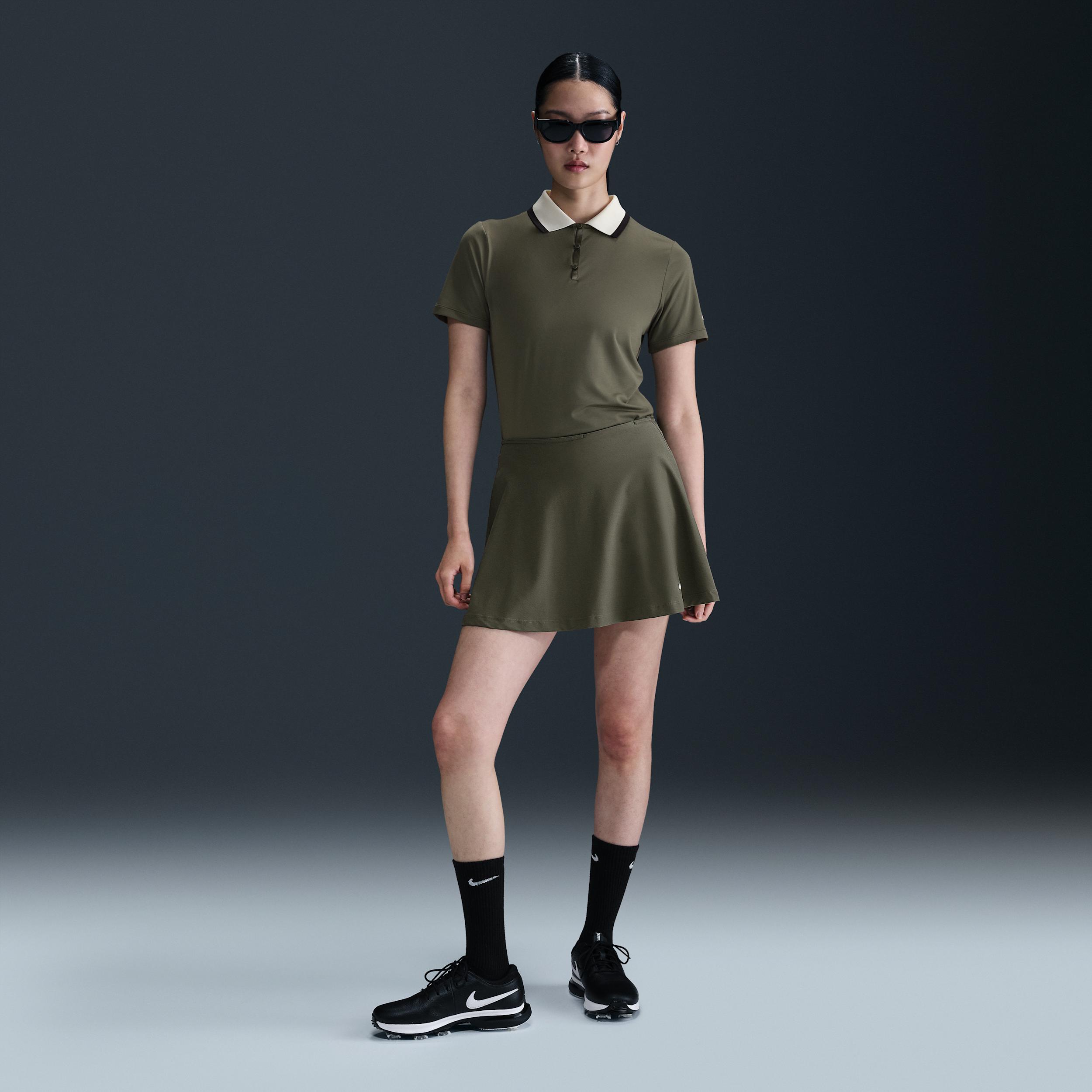 Nike Womens Tour Dri-FIT Short-Sleeve Golf Polo | FZ6297-100 Product Image