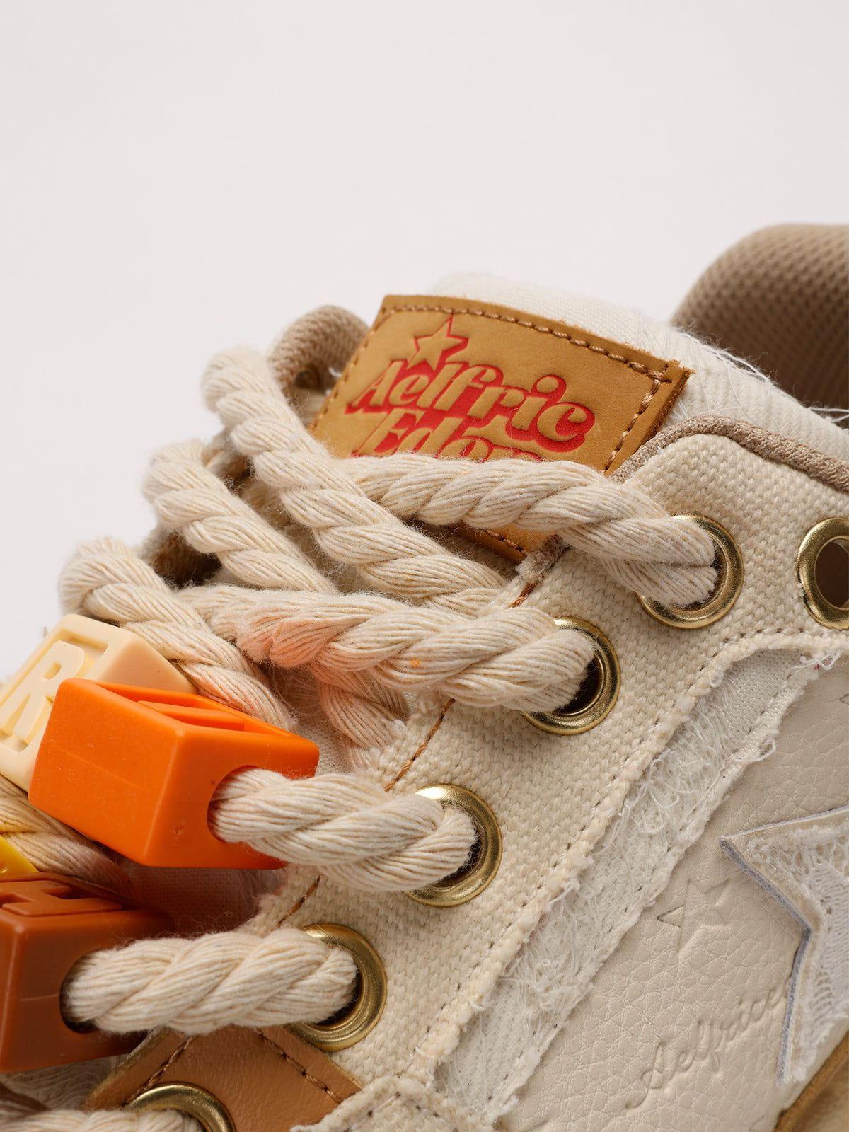 StarryClimb Applique Embroidery Star Skate Shoes Product Image