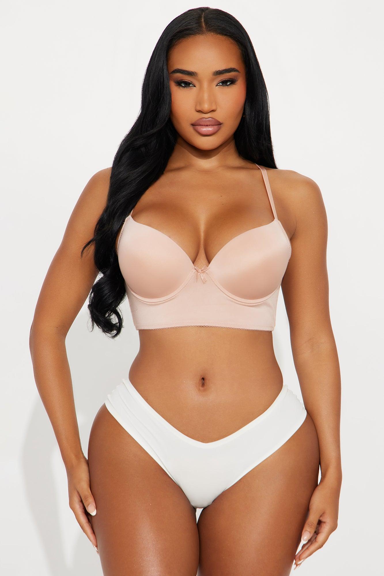 So Lovely 2 Pack Longline Padded Bras - Mauve/combo Female Product Image