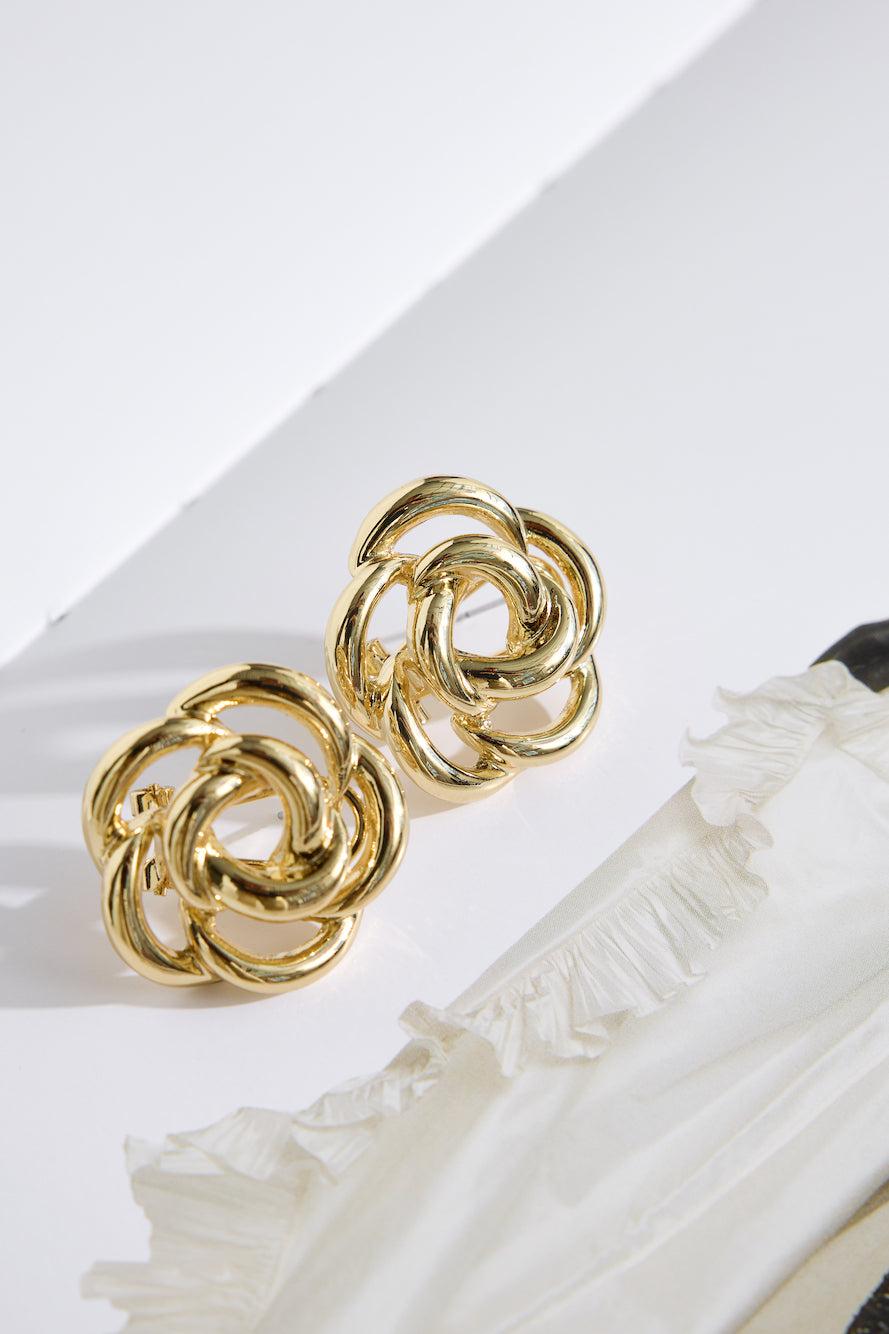 Wild And Free Earrings Gold Product Image