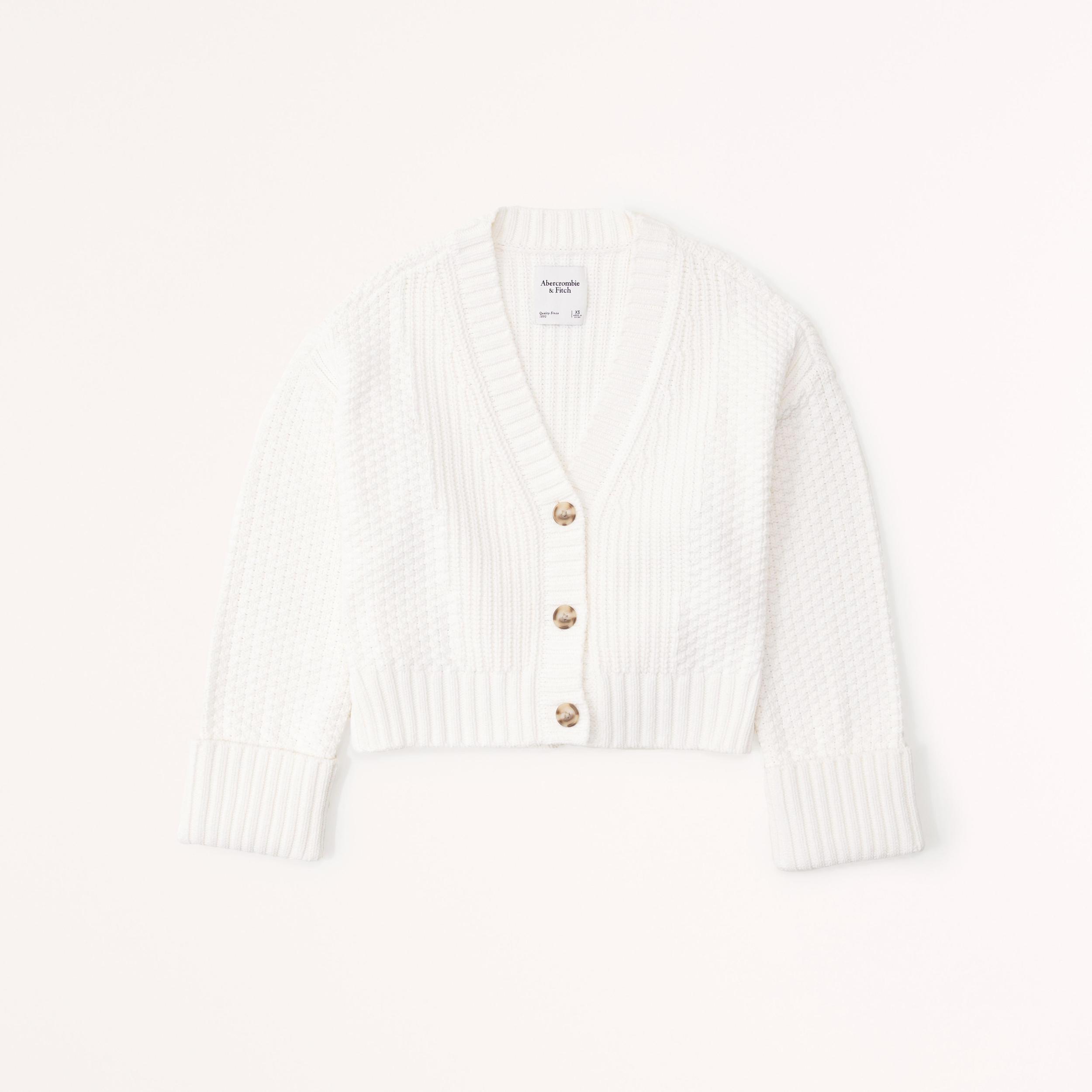 The A&F Cameron Seed Stitch Cardigan Product Image