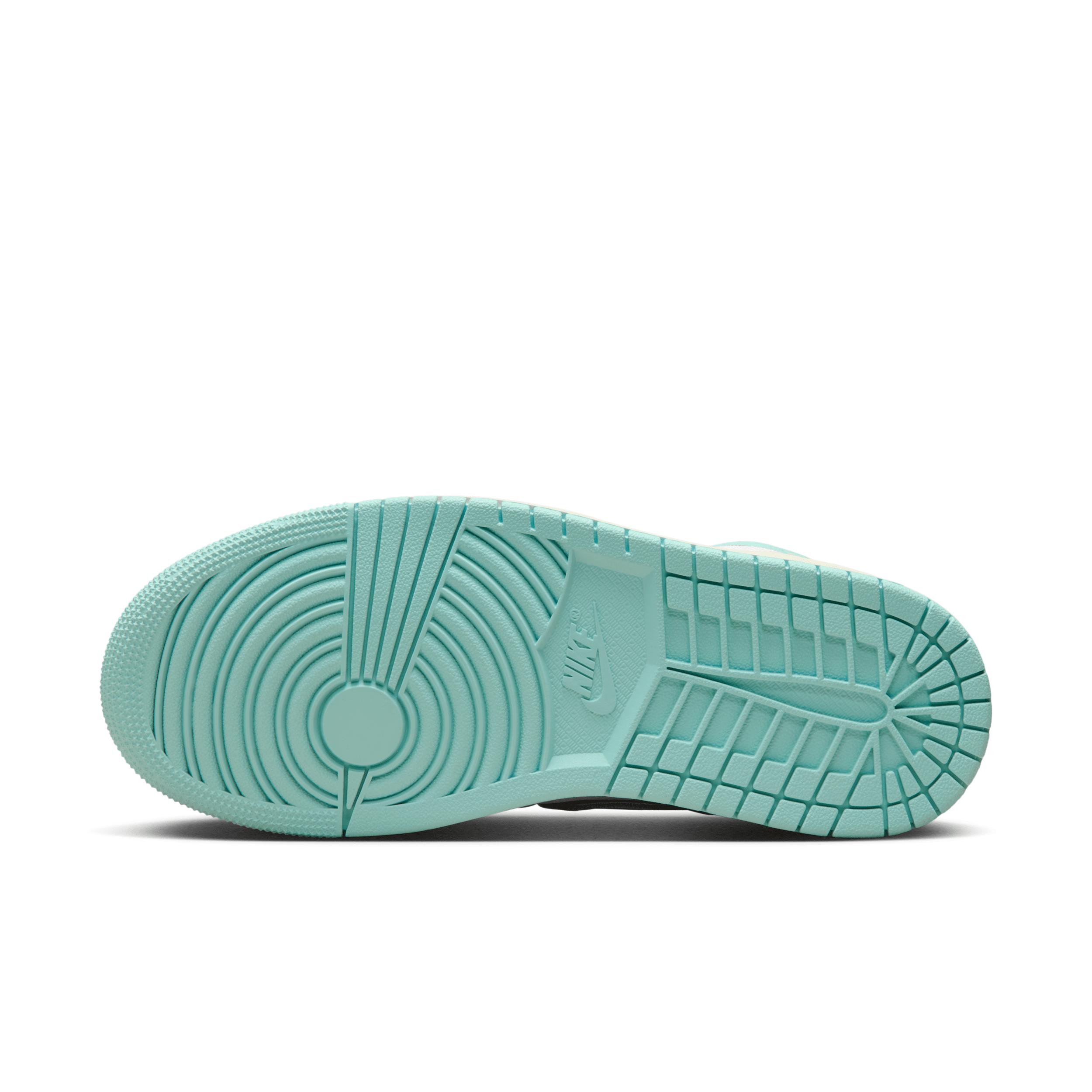 Jordan Womens Jordan Air Jordan 1 MM High - Womens Shoes Black/Grey Product Image