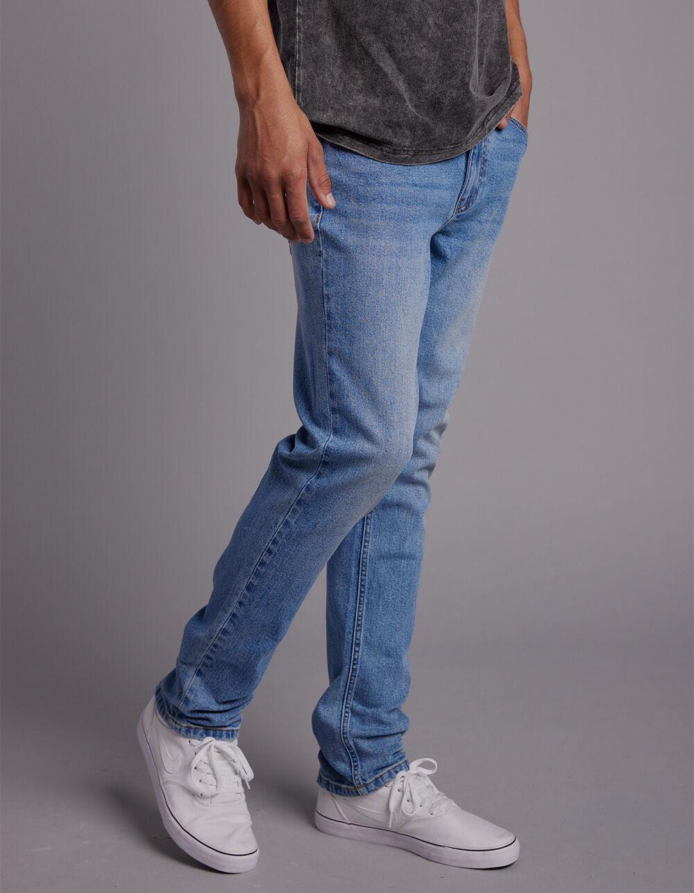 RSQ Mens Relaxed Taper Medium Tint Denim Jeans - MEDIUM WASH Product Image