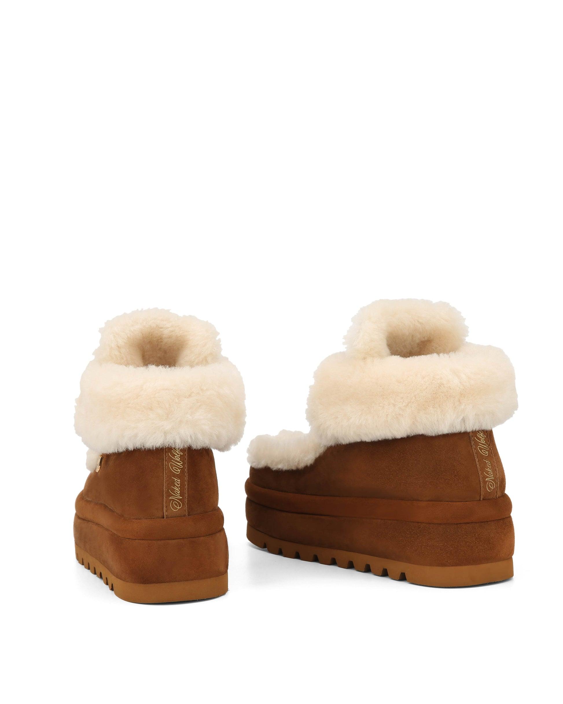 Bambi Tan Suede/Shearling Product Image