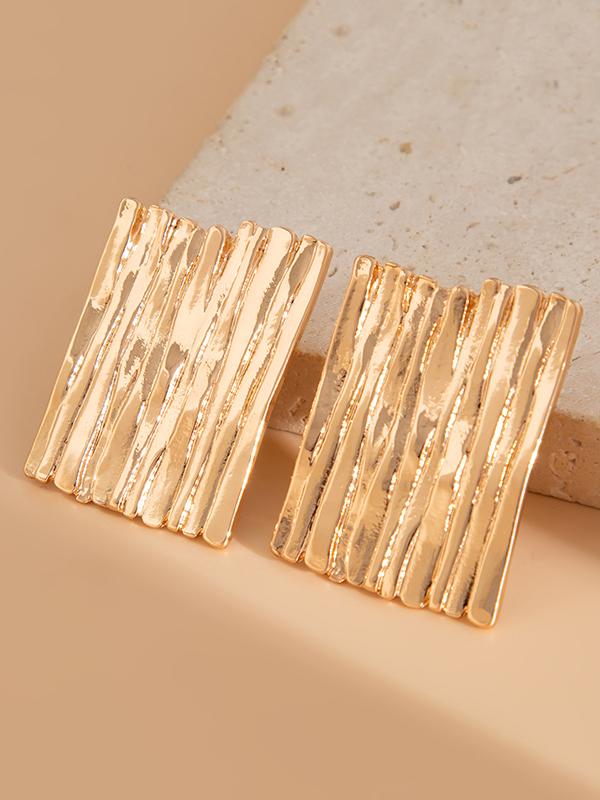 Geometric Drop Earrings Product Image