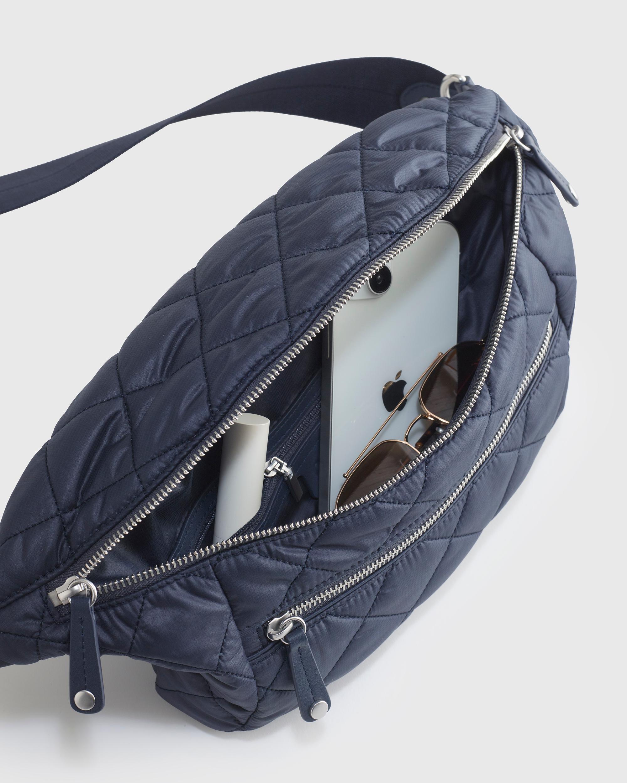 Quince | Women's Transit Quilted Sling Bag Nylon Product Image