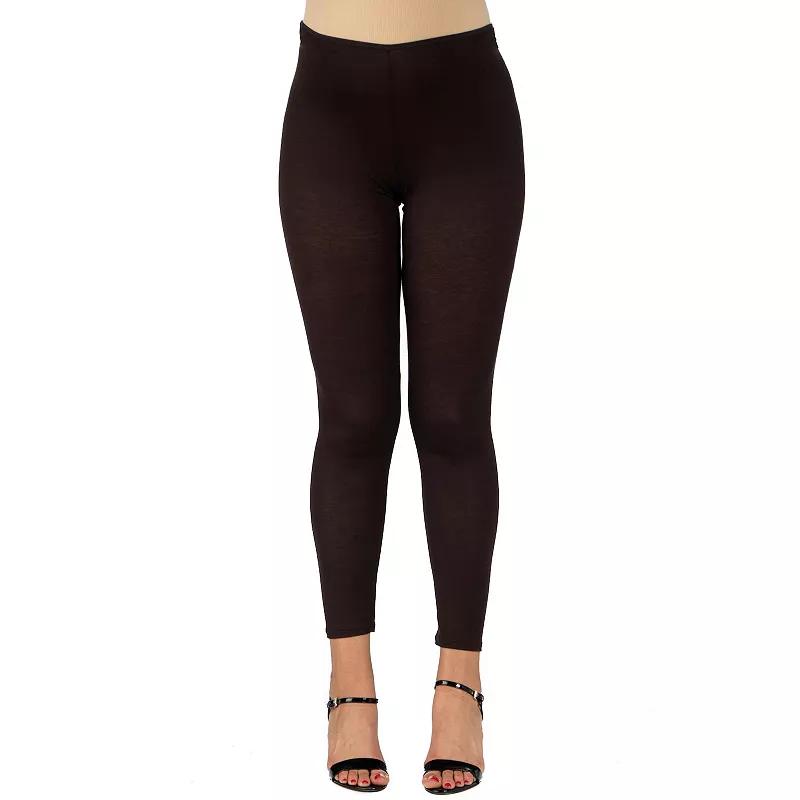 Maternity 24Seven Comfort Apparel Apparel Stretch Ankle Leggings, Women's,  Product Image