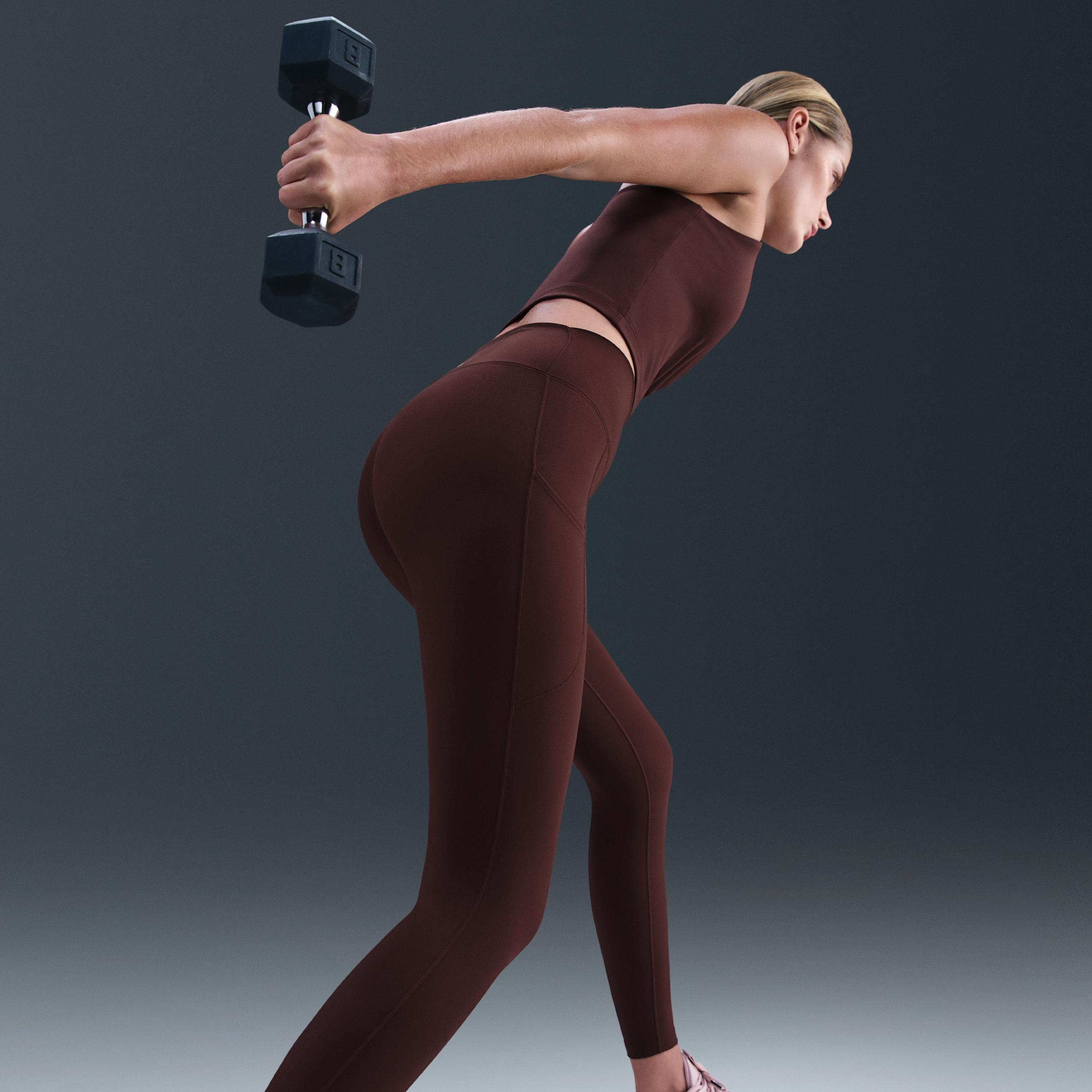 Nike Women's One High-Waisted 7/8 Leggings with Pockets Product Image