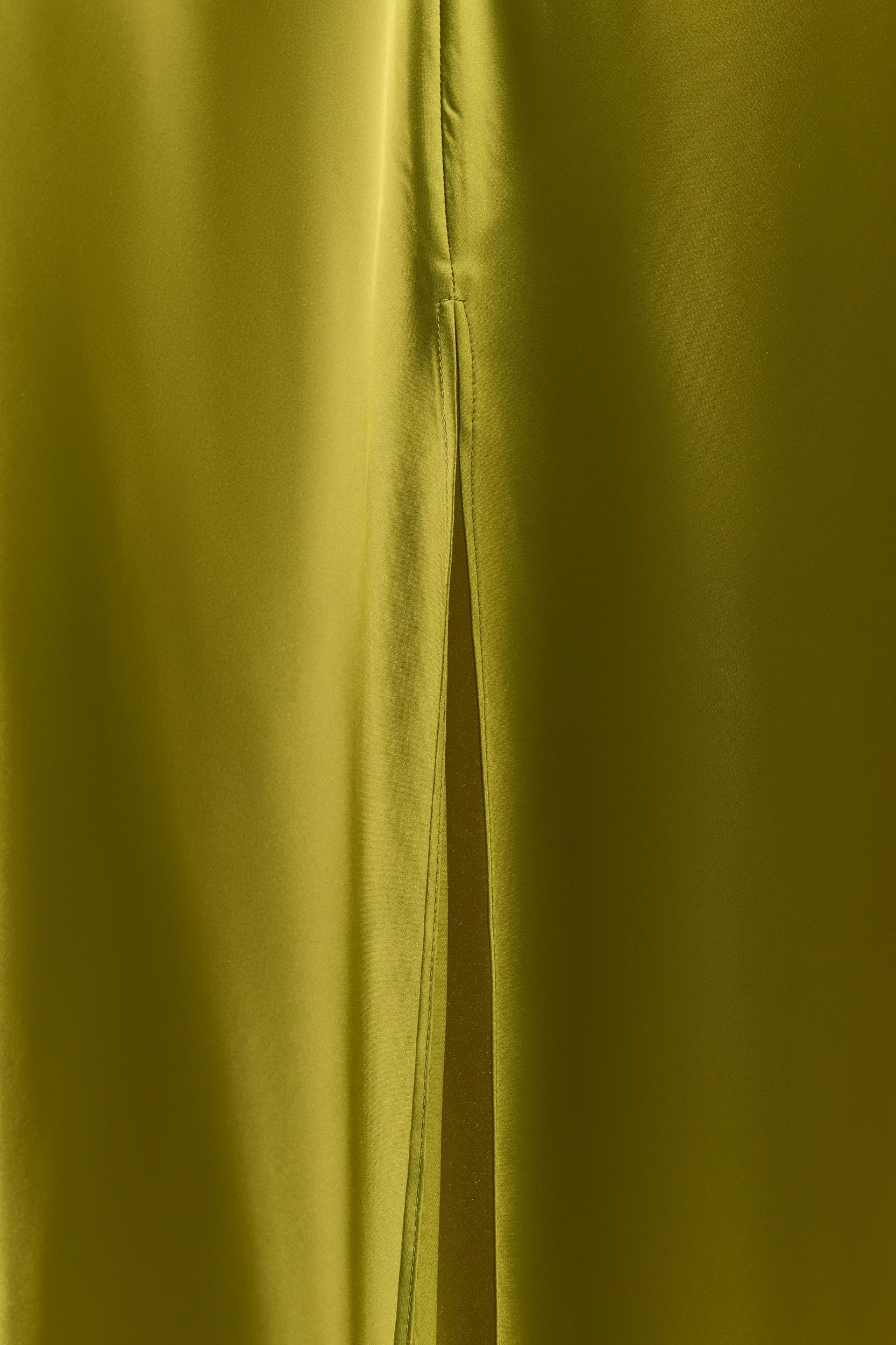 SATIN MIDI SKIRT Product Image