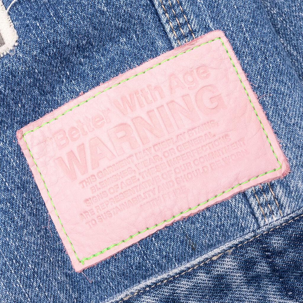 Rock City Reconstructed Denim Jacket - Indigo Male Product Image